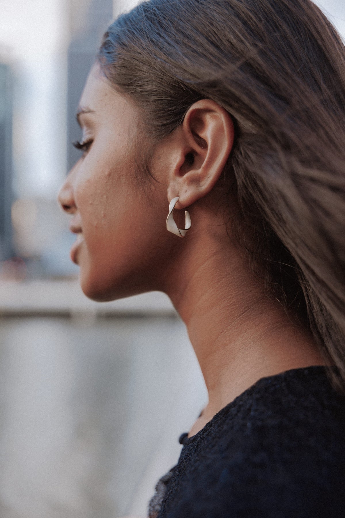 Clementine Earrings in White – view 5 of 5