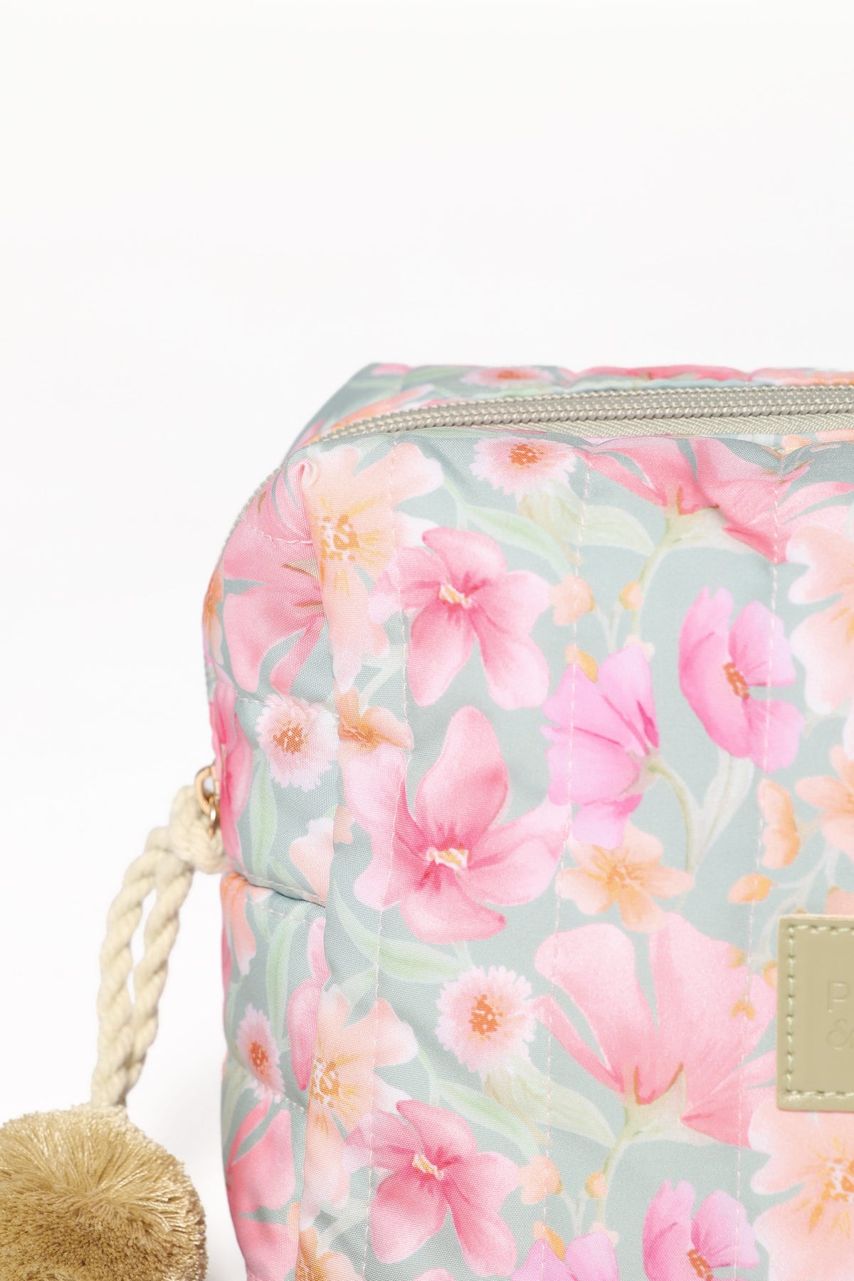 Cosmetic Case in Sage Wildflowers – view 6 of 7
