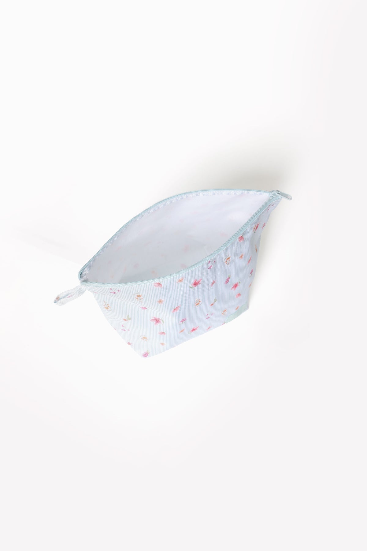 Handy Pouch Trio in Blue Garden Stripe – view 4 of 8
