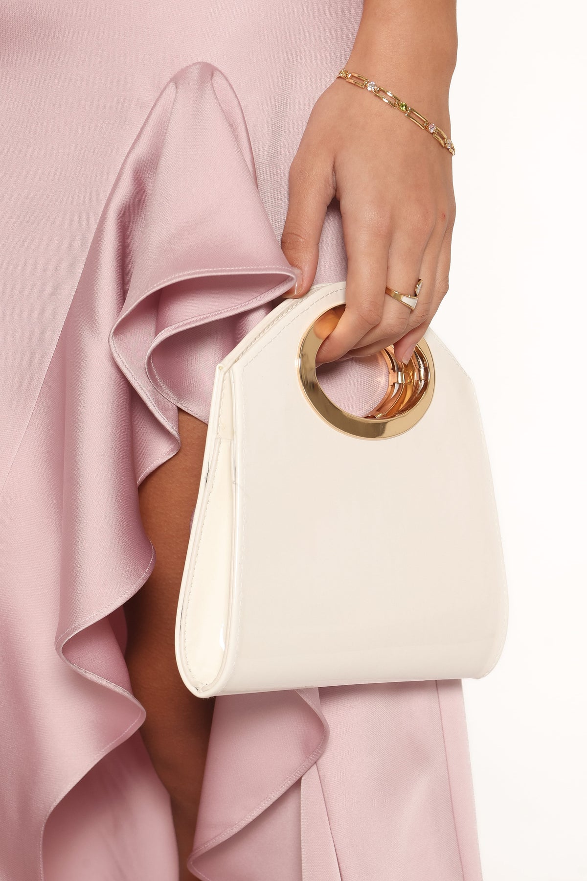 Narelle Clutch in White – view 2 of 2