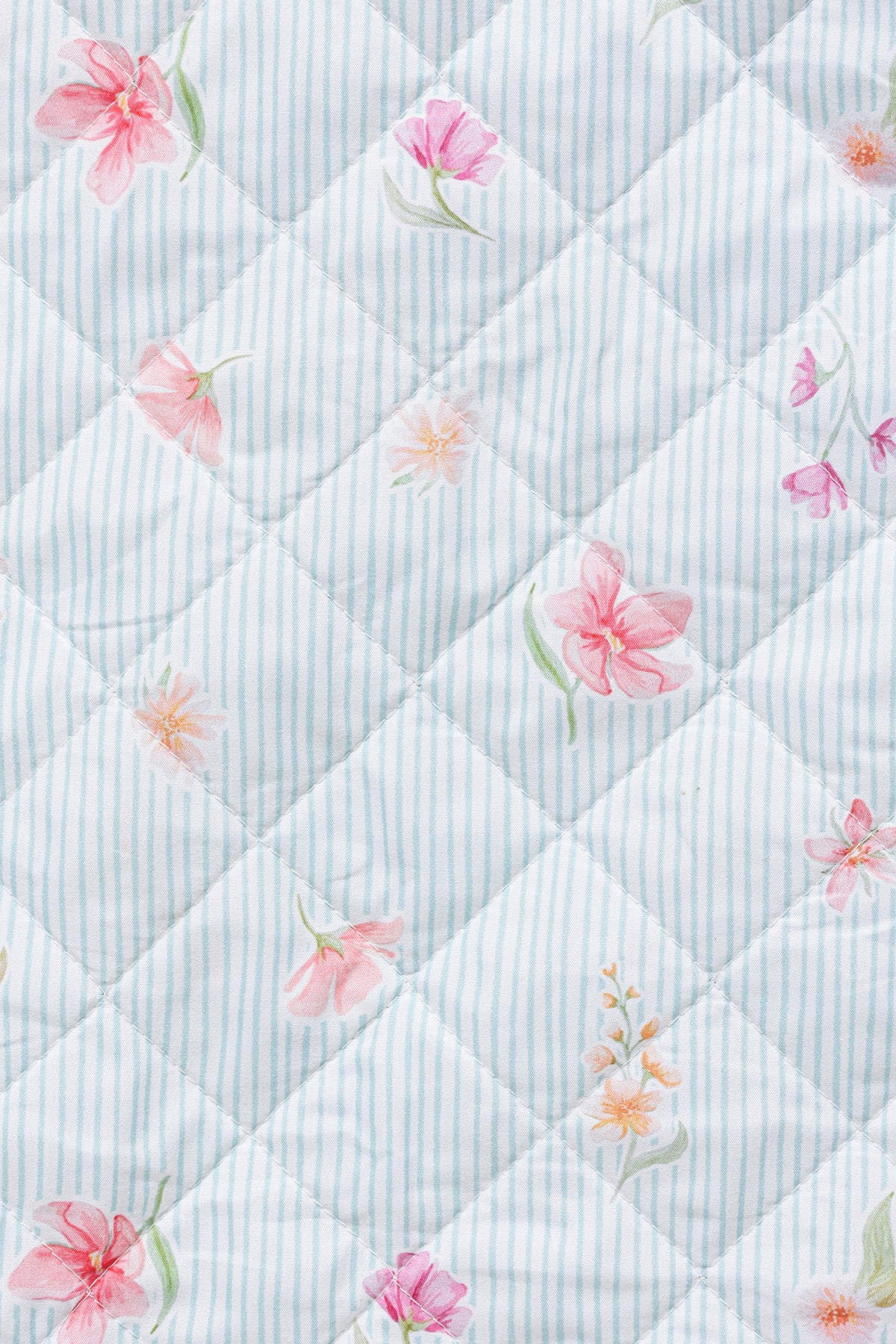 Picnic Rug in Blue Garden Stripe – view 5 of 9