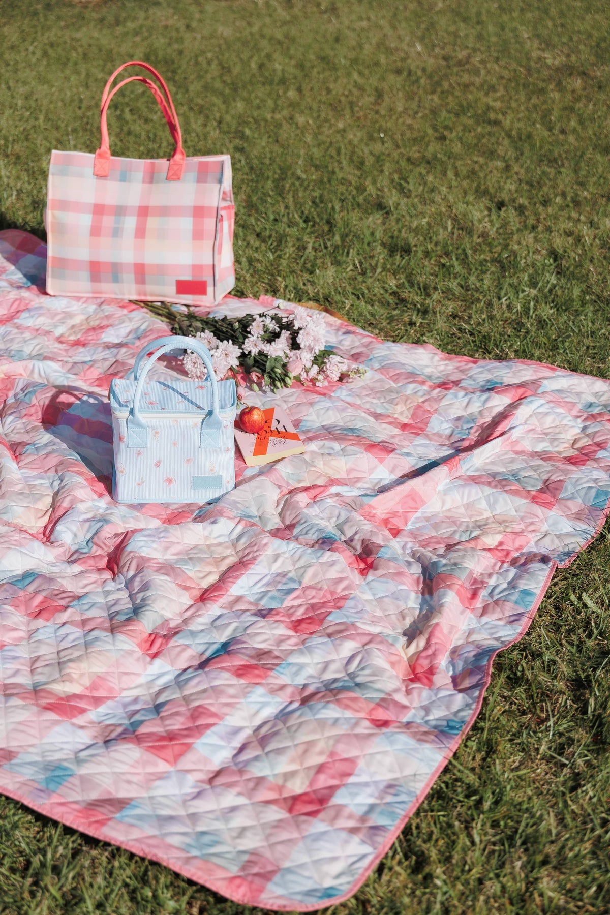 Picnic Rug in Pink Picnic Plaid – view 8 of 9