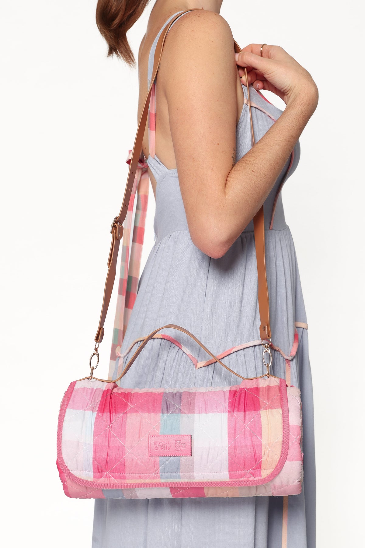 Picnic Rug in Pink Picnic Plaid – view 2 of 9