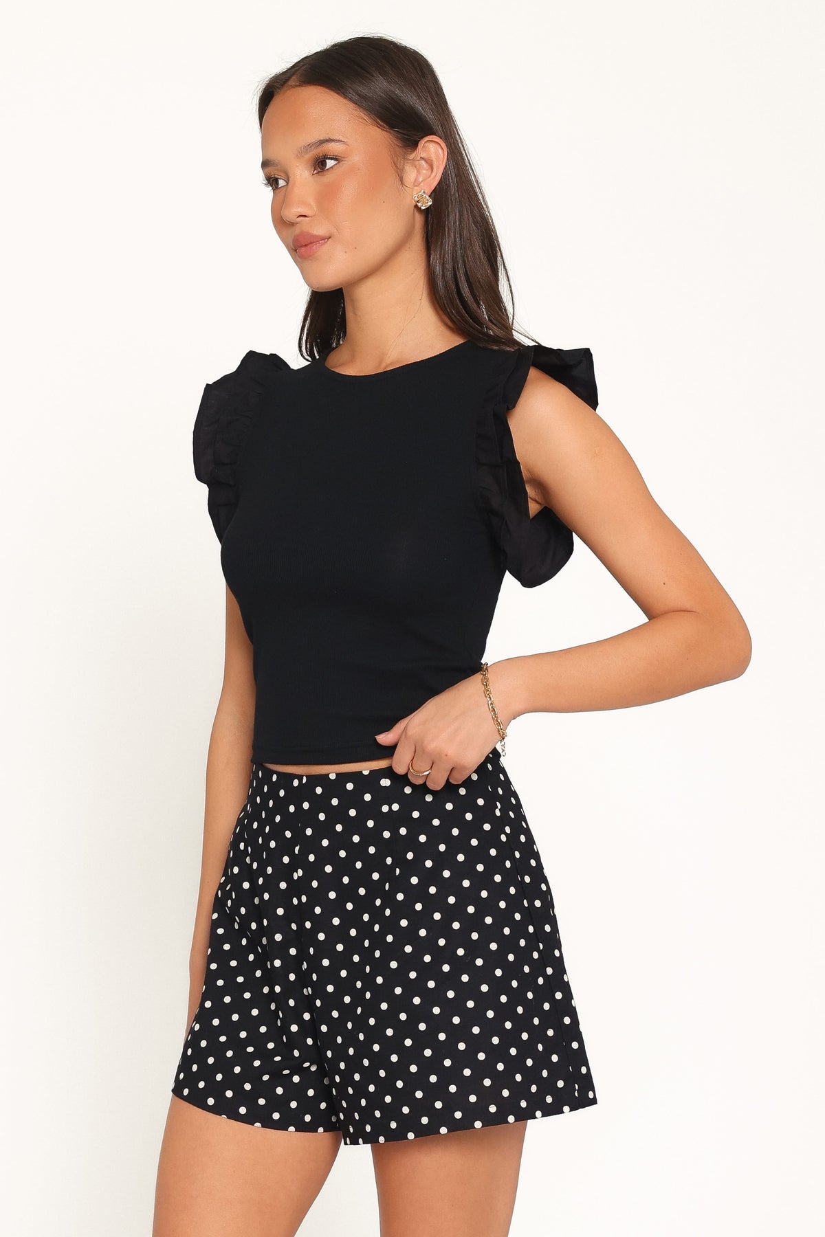 Donna Shorts in Black Polka Dot – view 4 of 6