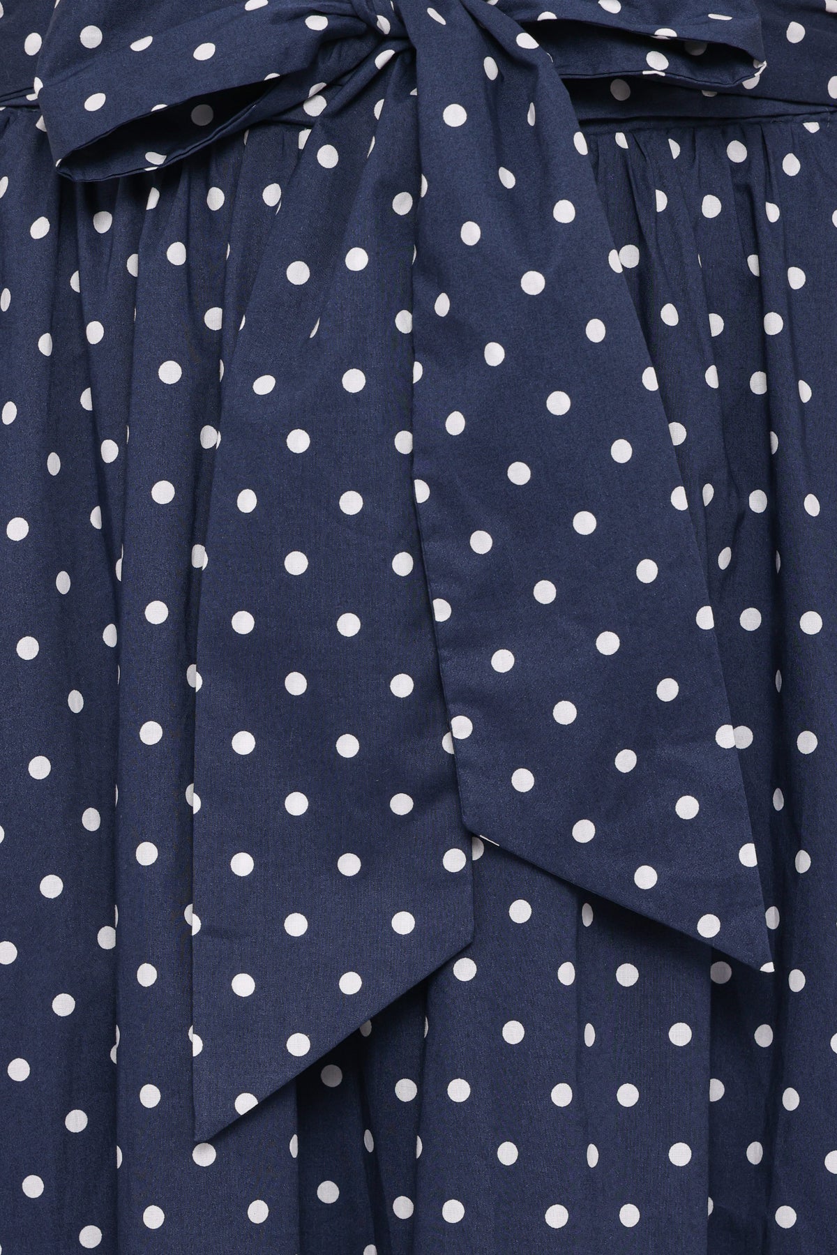 Paula Tie Waist Maxi Skirt in Navy – view 6 of 6