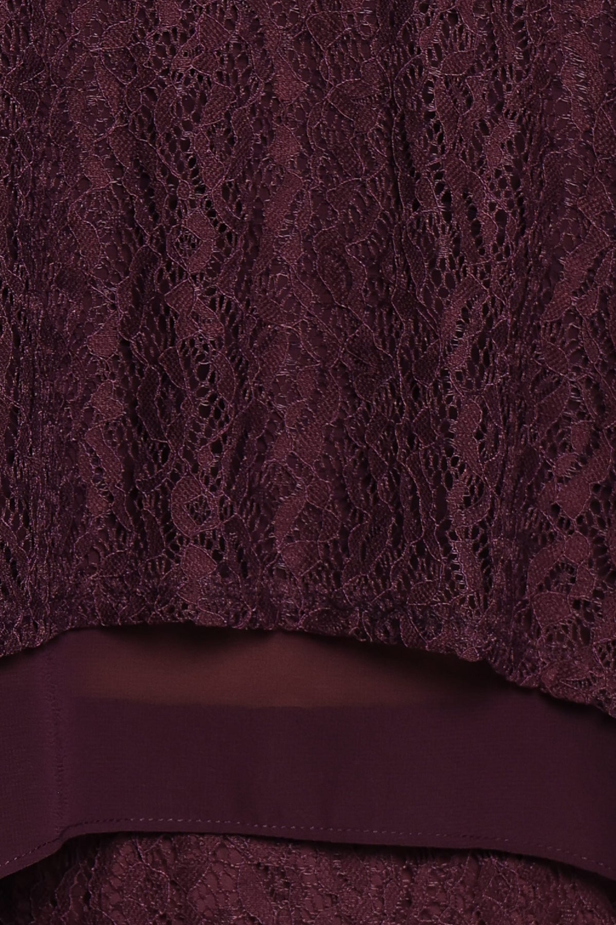 Tracy Maxi Skirt in Plum Lace – view 6 of 7