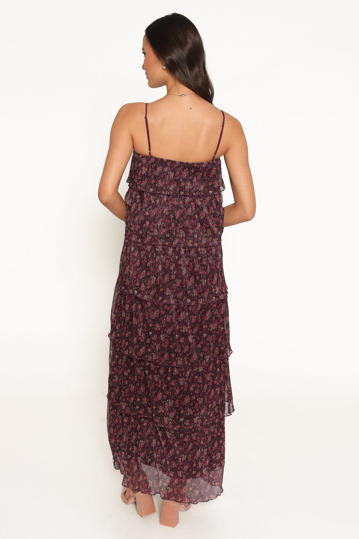 Alinae Maxi Dress in Purple Floral – view 5 of 7