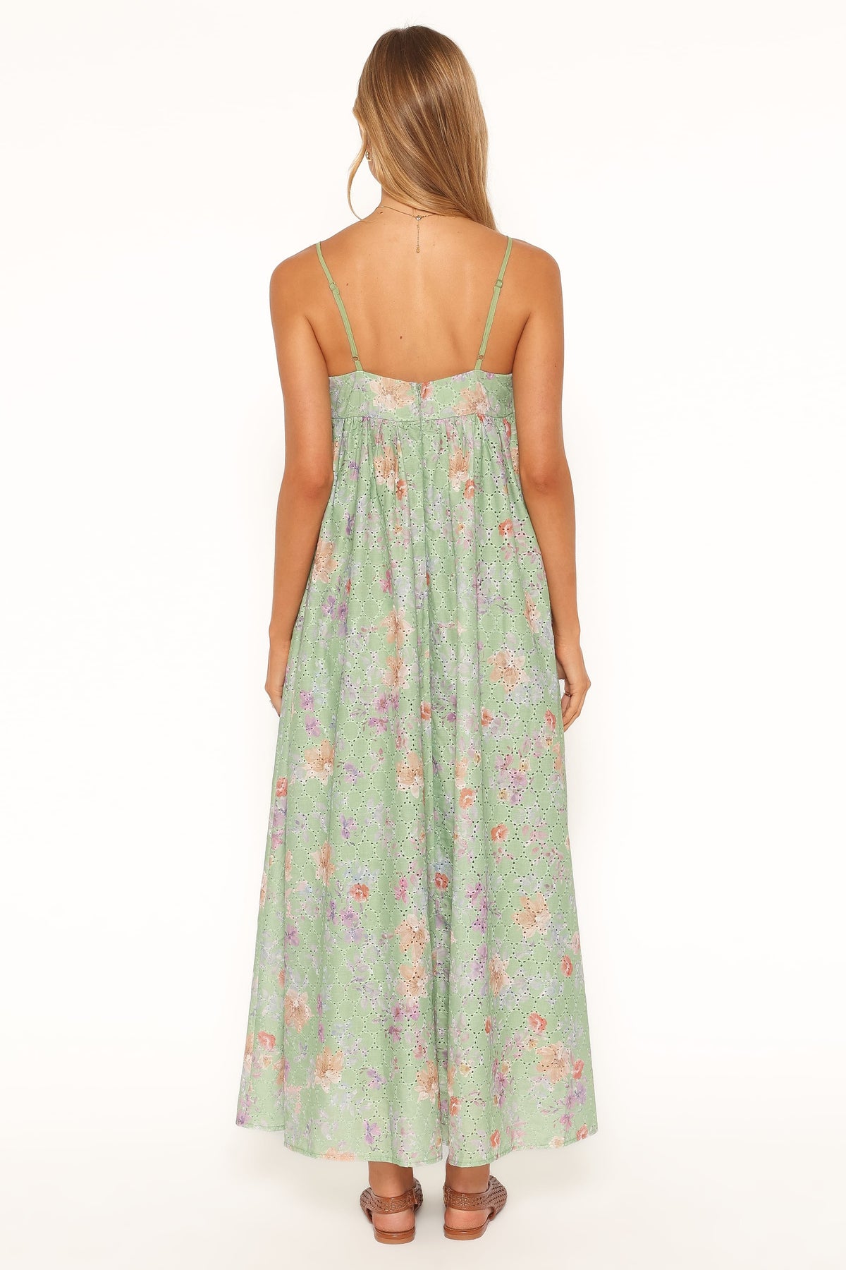 Alyah Maxi Dress in Green Floral – view 4 of 6