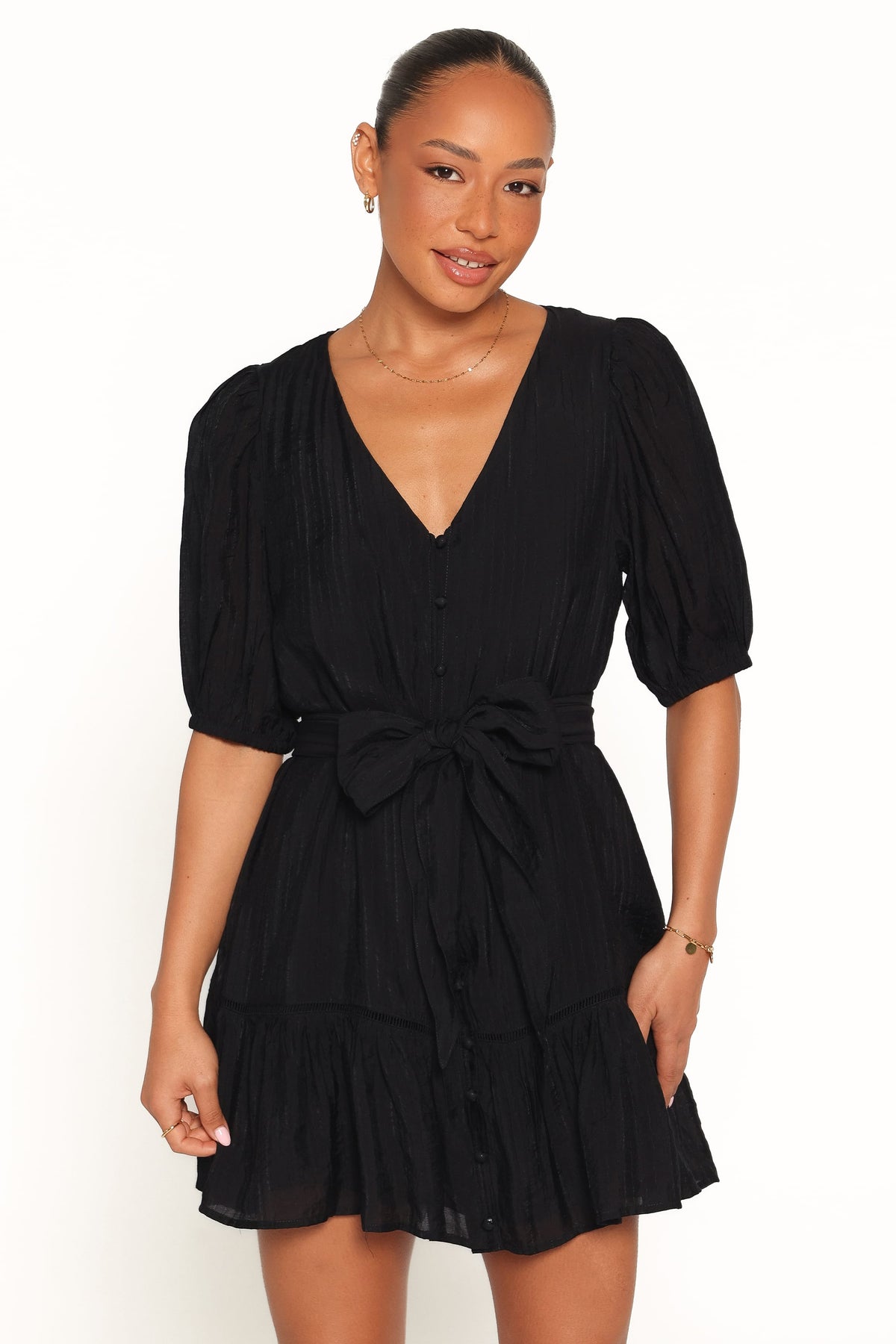Arbon Mini Dress in Black – view 1 of 6
