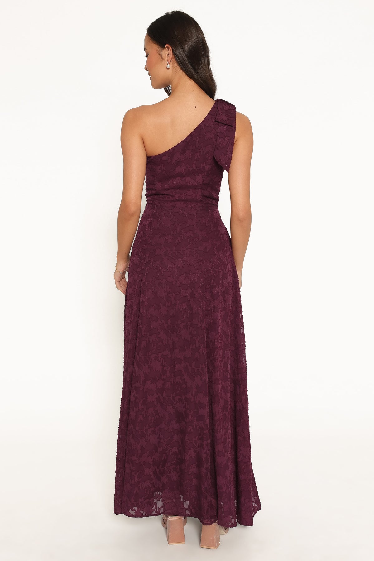 Astarla Maxi Dress in Plum Burnout – view 5 of 7