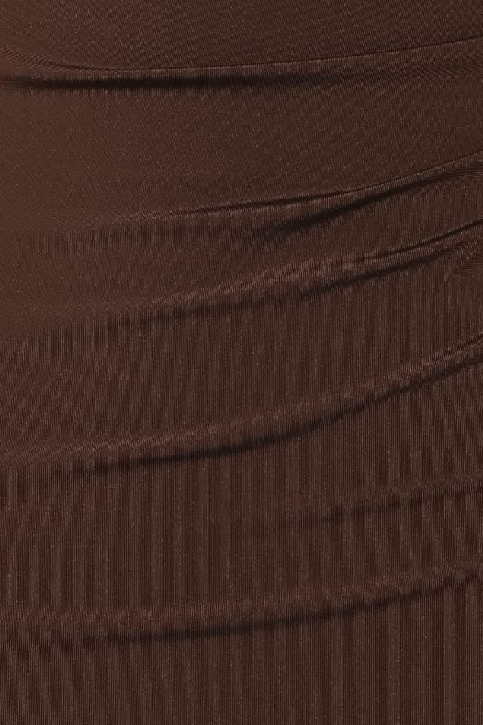 Channing Lace Midi Dress in Chocolate Brown – view 6 of 6