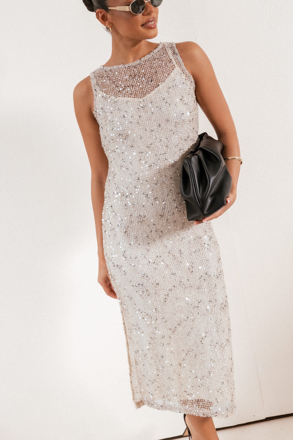 Charlie Maxi Dress in Cream – view 1 of 8