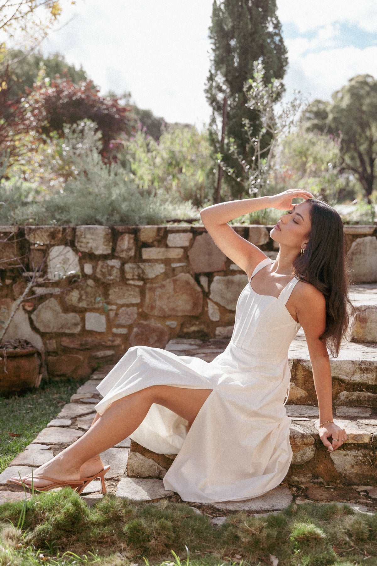 Cosima Midi Dress in Cream – view 7 of 7