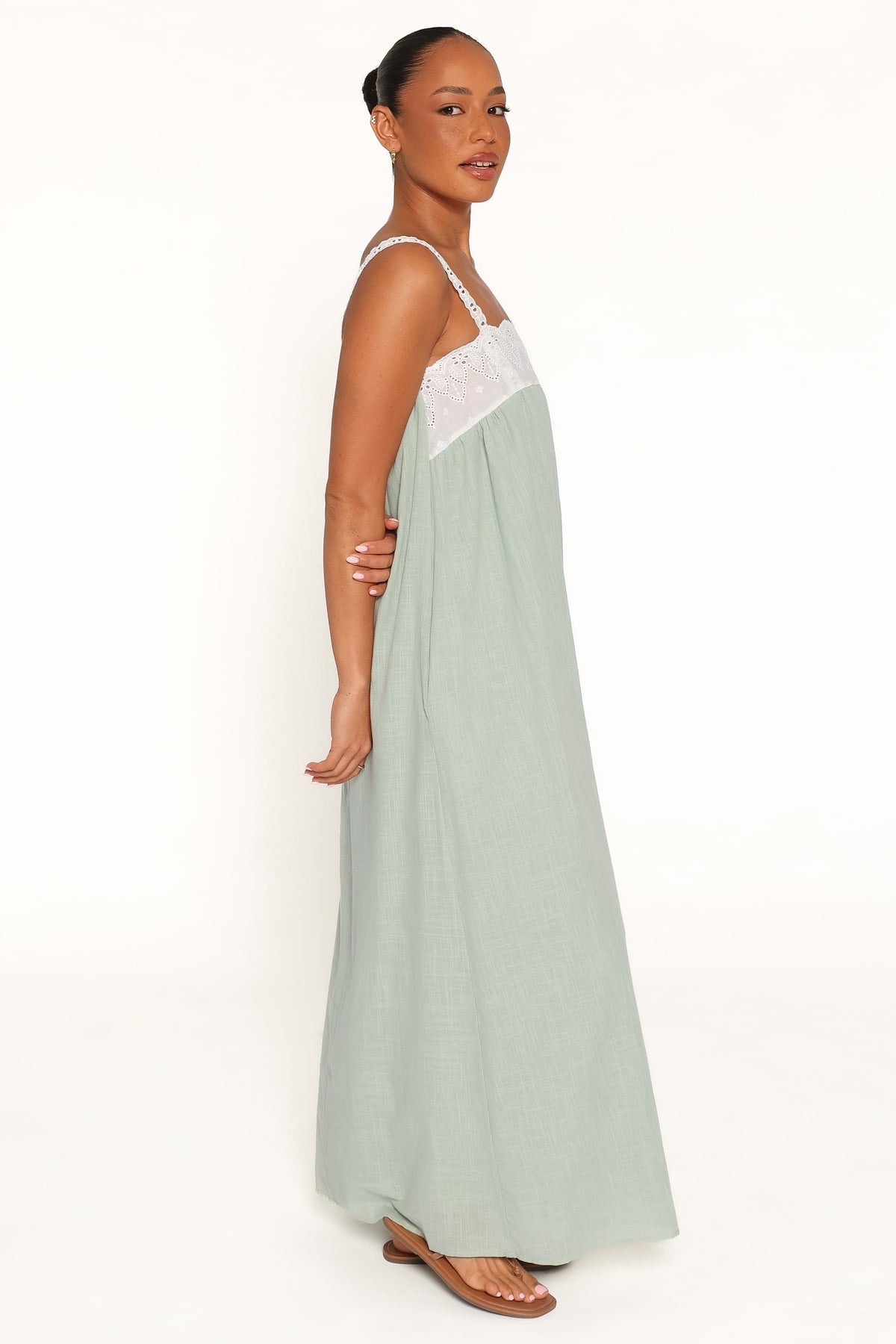 Darlington Maxi Dress in Green – view 4 of 7