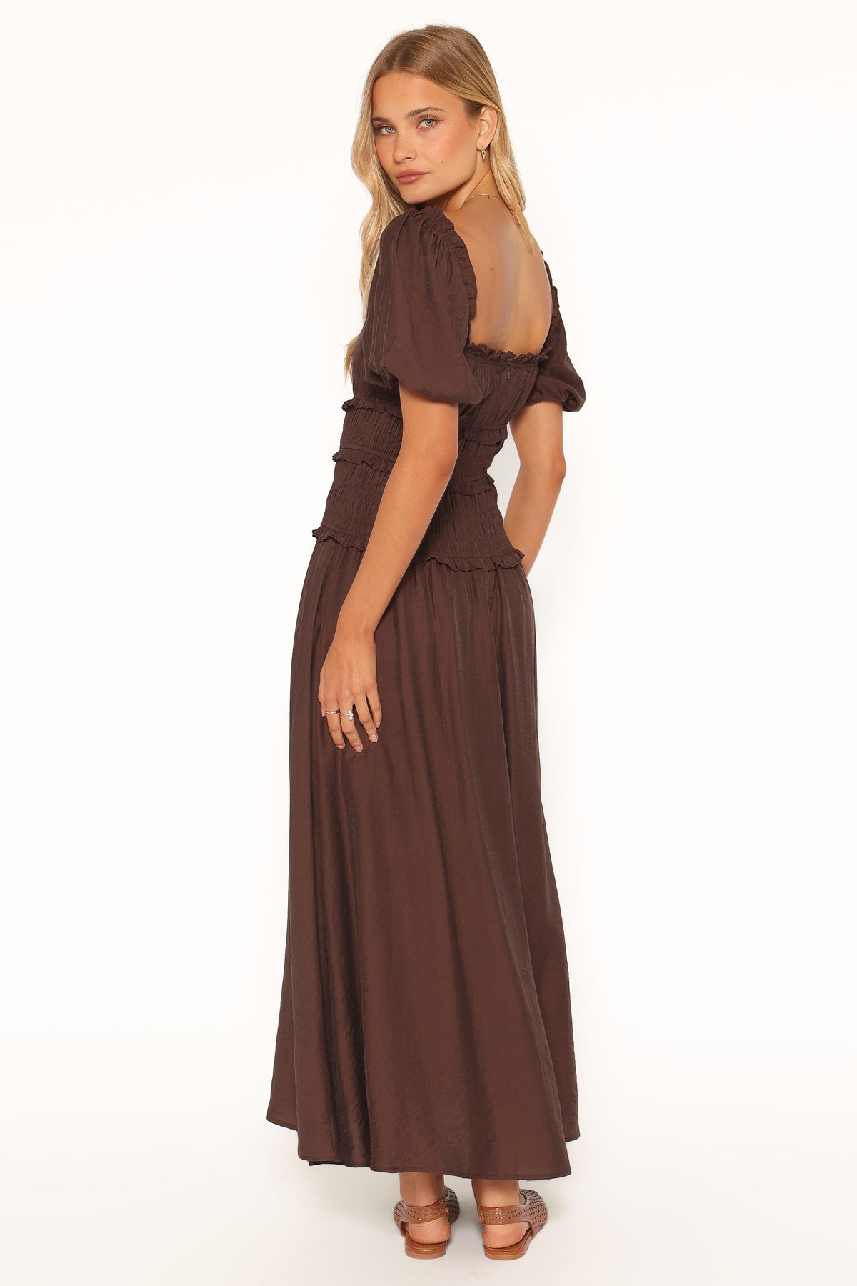 Doralee Maxi Dress in Brown – view 4 of 6