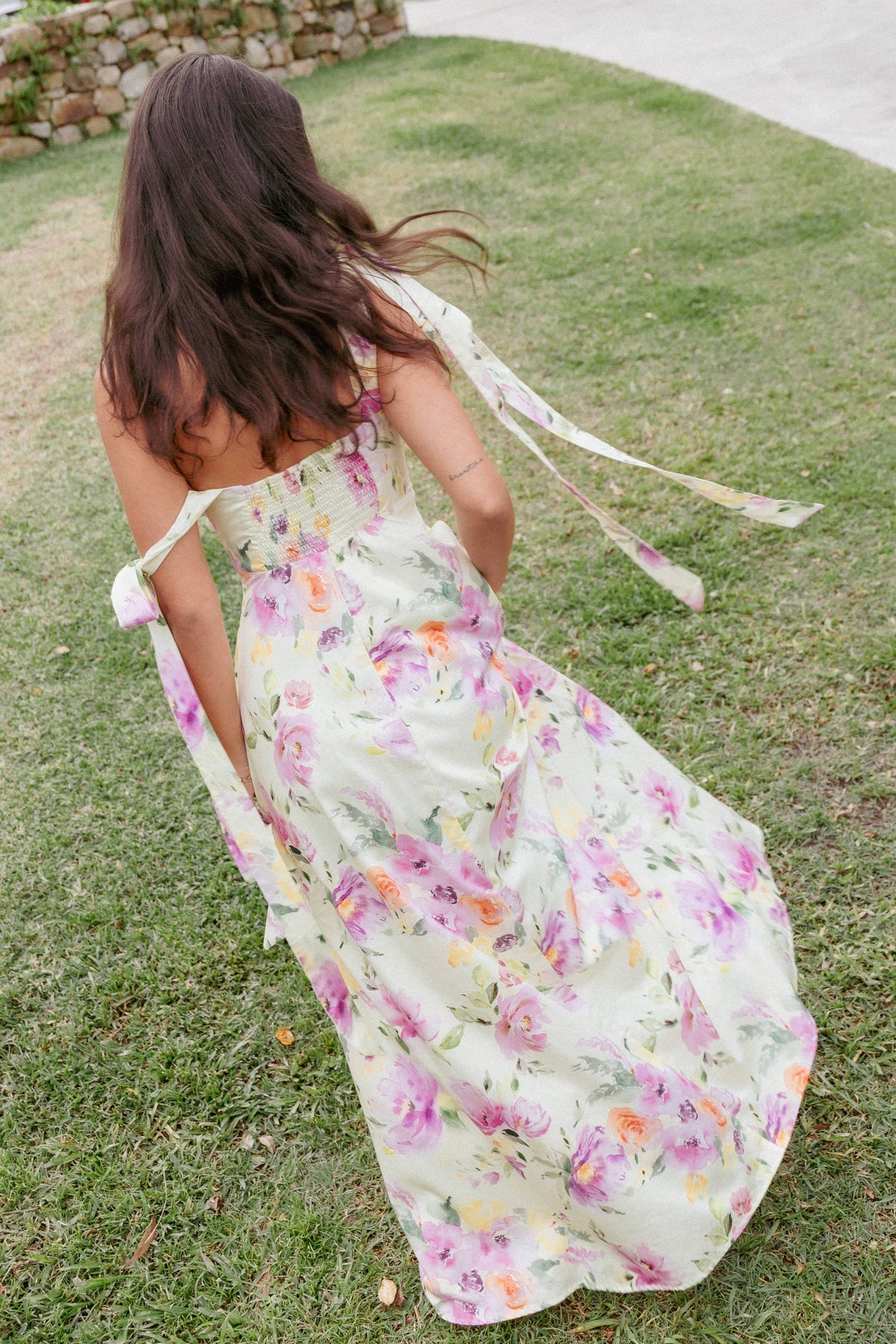 Ellody Maxi Dress in Yellow Petunia – view 1 of 9