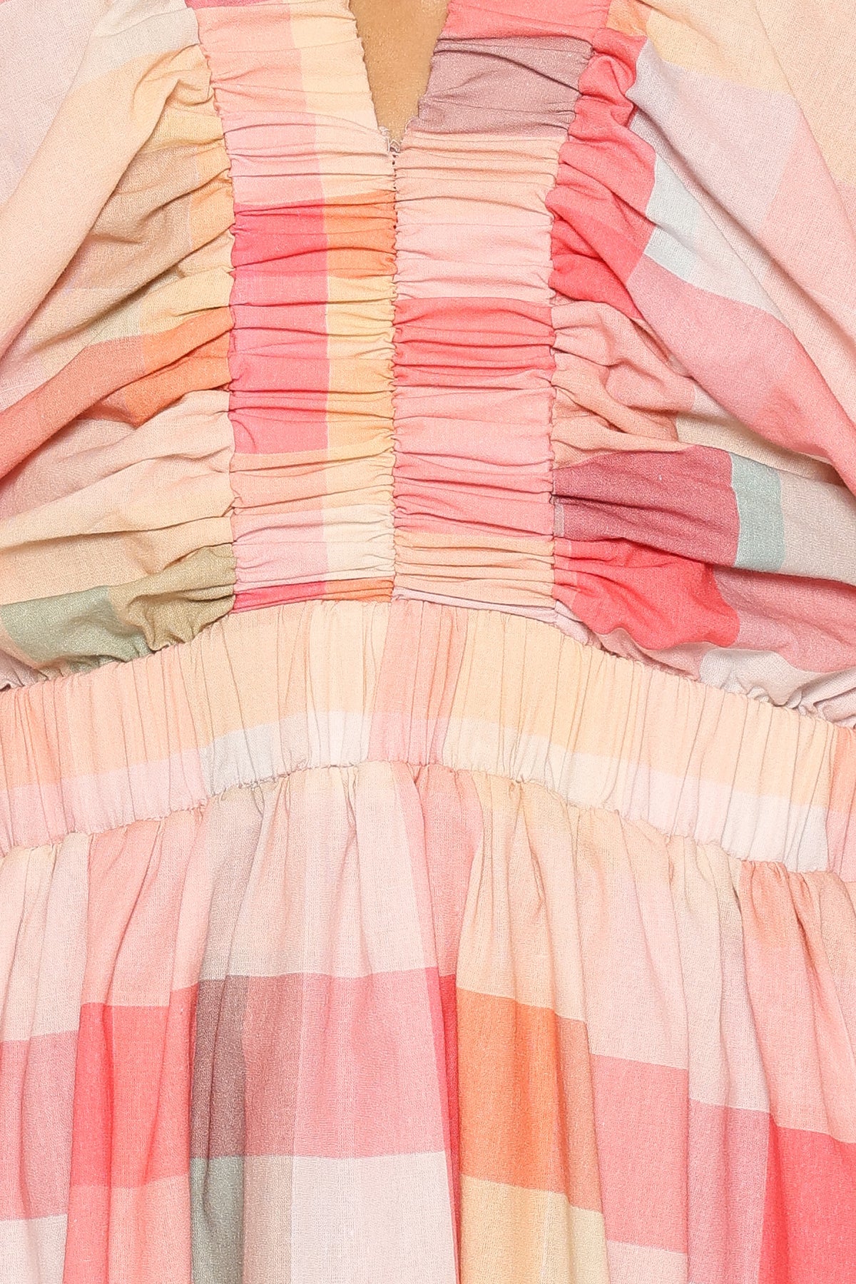 Itsy Mini Dress in Pink Picnic Plaid – view 7 of 8