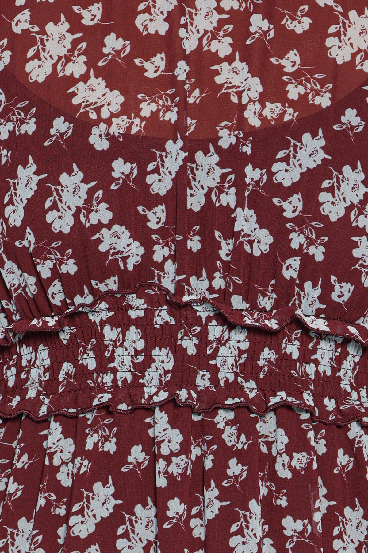 Kelina Maxi Dress in Burgundy Floral – view 5 of 5