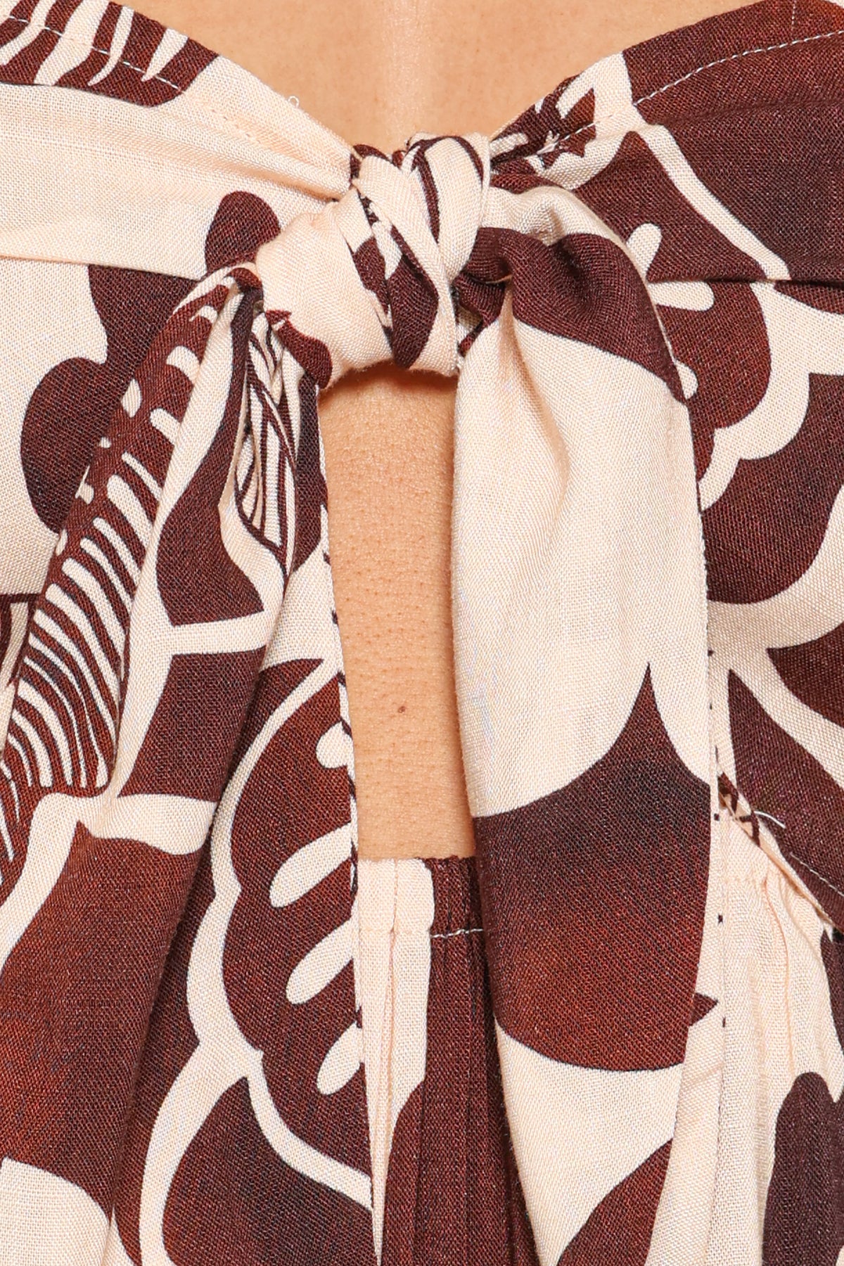 Kepner Maxi Dress in Brown Floral – view 5 of 5