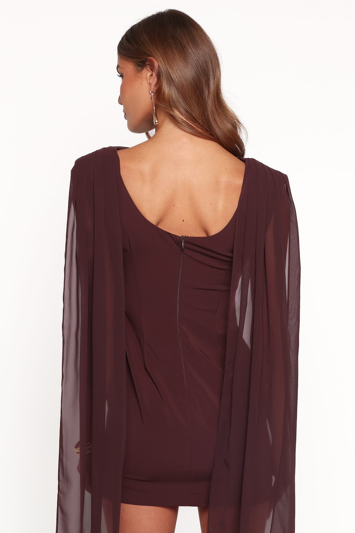 Klarissa Mini Dress in Brown – view 4 of 6