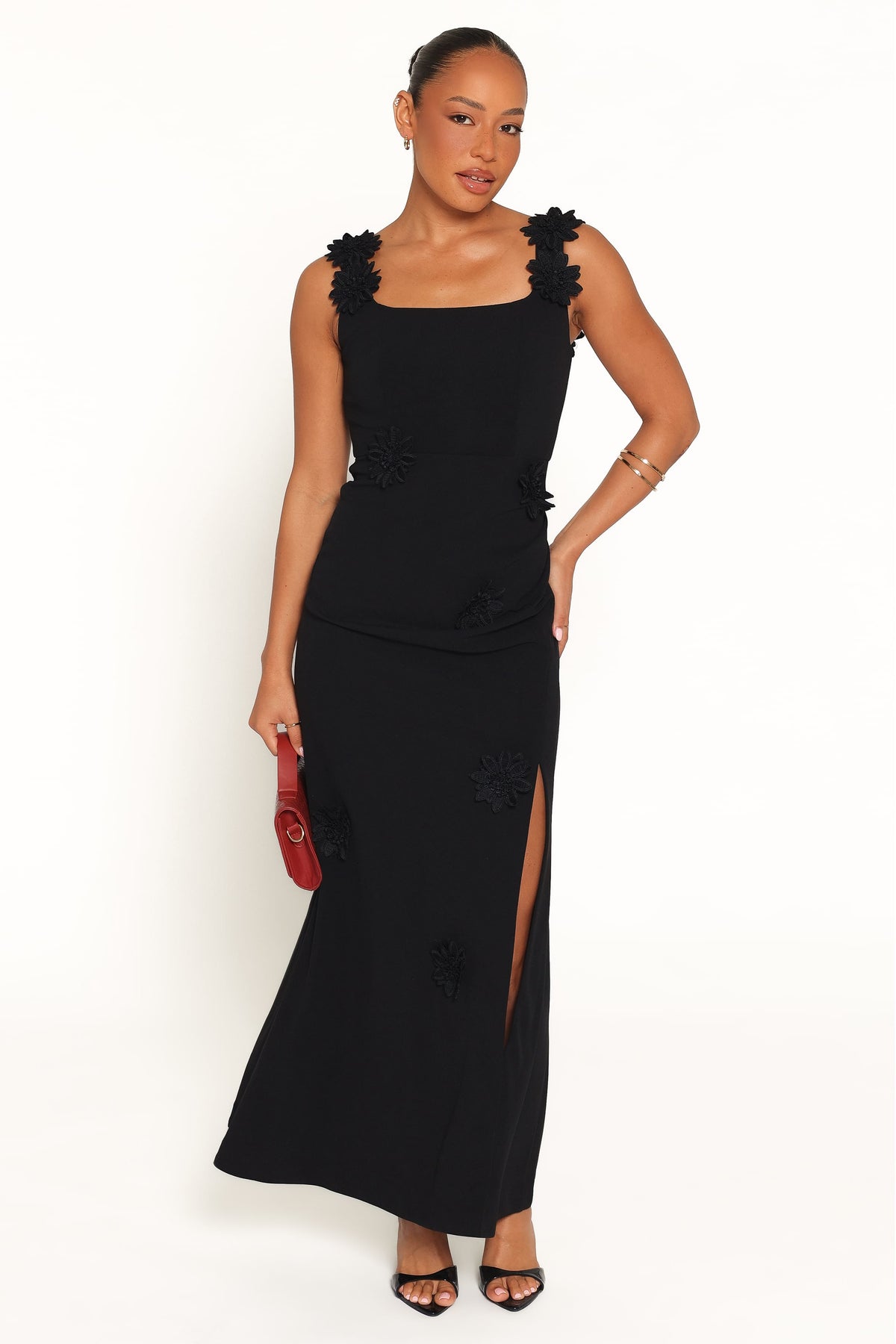 Lorenna Maxi Dress in Black – view 1 of 6