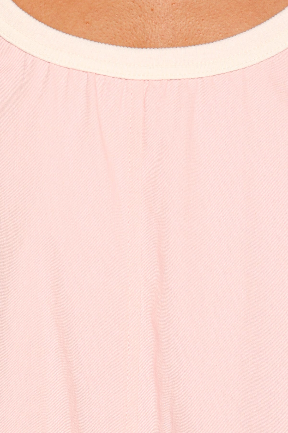 Madrid Mini Dress in Pink/Cream – view 7 of 7