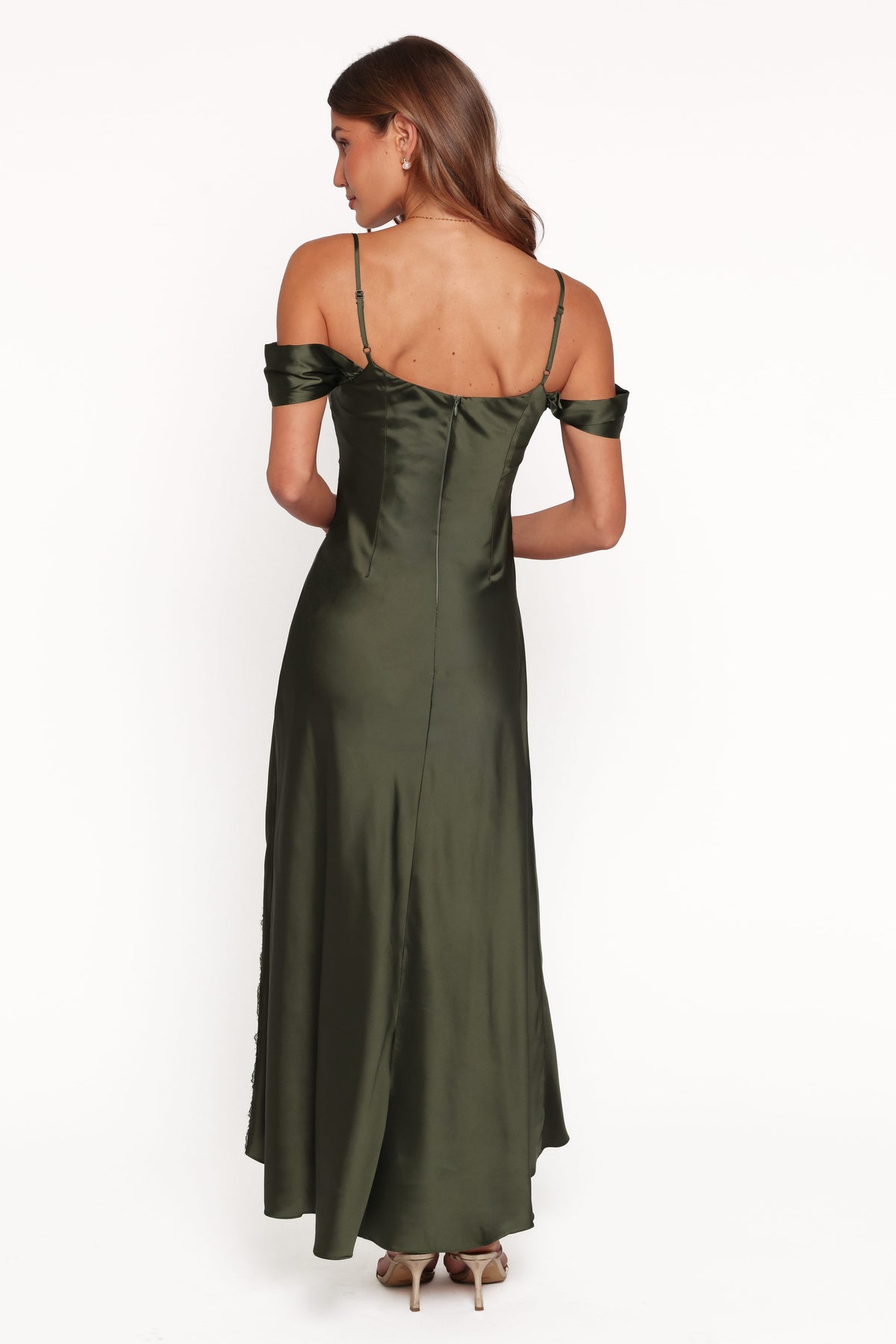 Millen Maxi Dress in Olive Green – view 5 of 6
