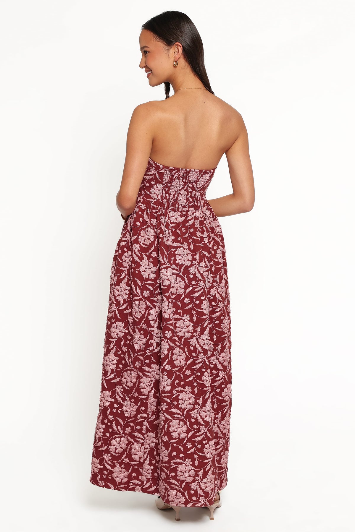 Orabella Maxi Dress in Red Floral – view 5 of 7