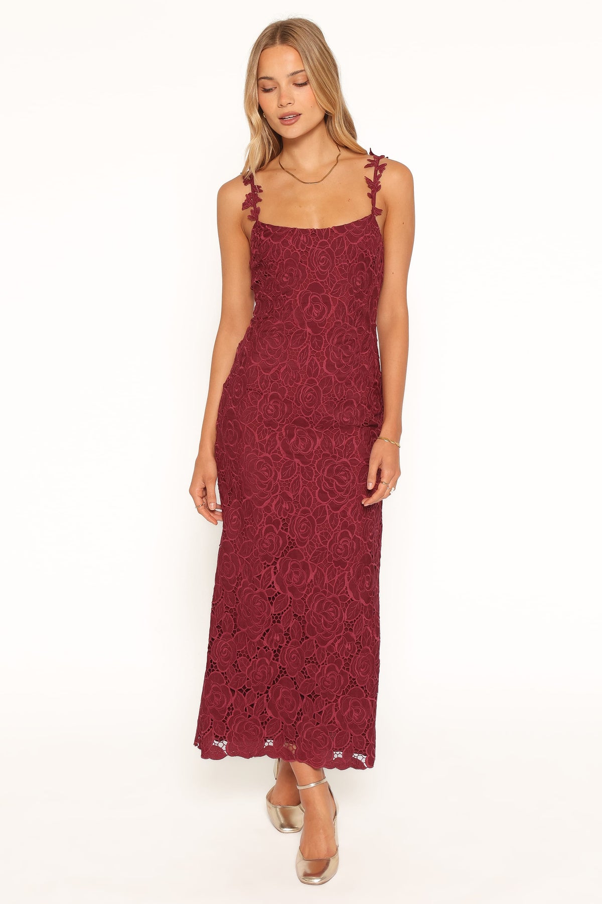 Rosana Maxi Dress in Cherry – view 5 of 6