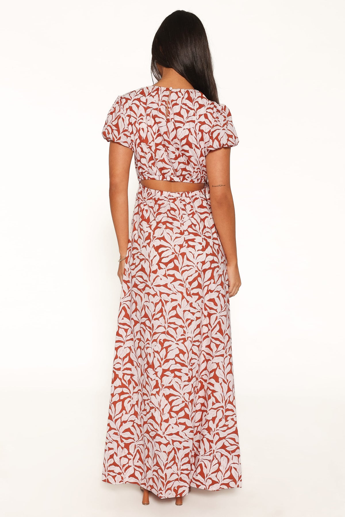 Toria Maxi Dress in Red Floral – view 4 of 6