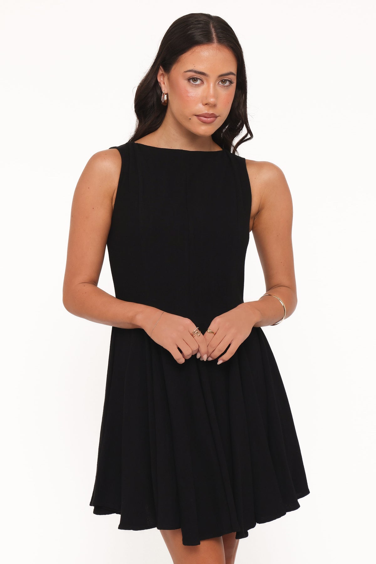 Vanity Mini Dress in Black – view 1 of 6