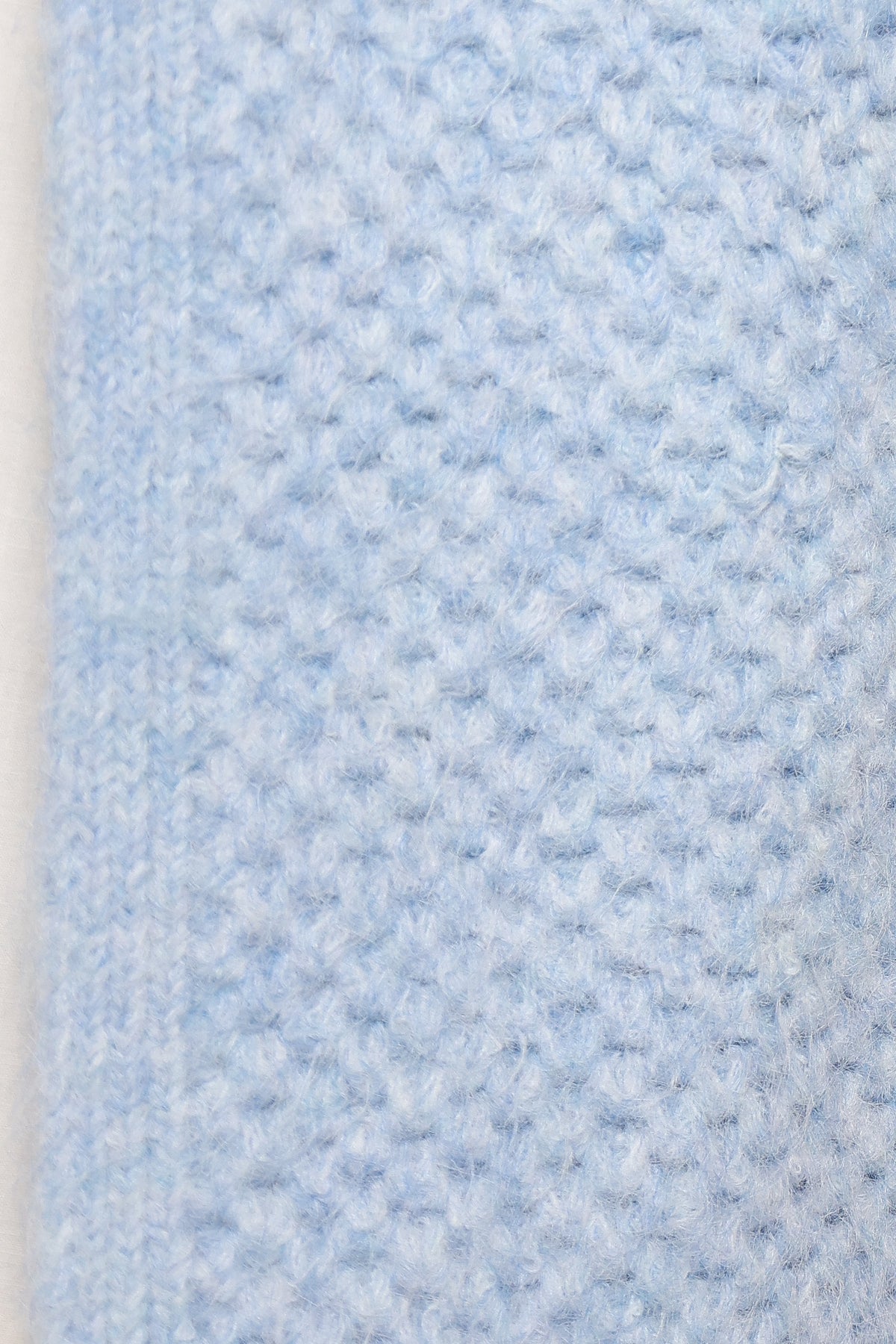 Carla Textured Long Cardigan in Light Blue – view 6 of 6