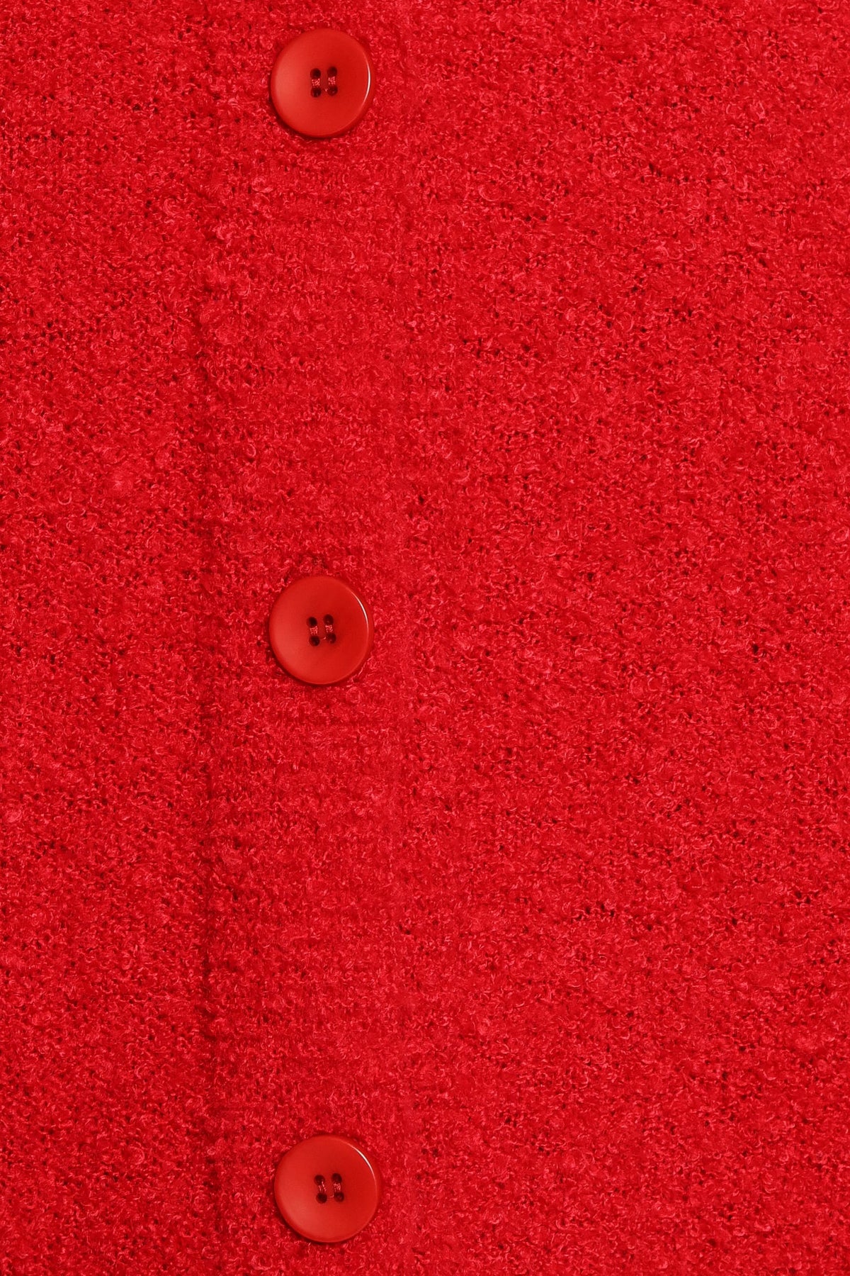 Finley Cropped Cardigan in Red – view 6 of 6
