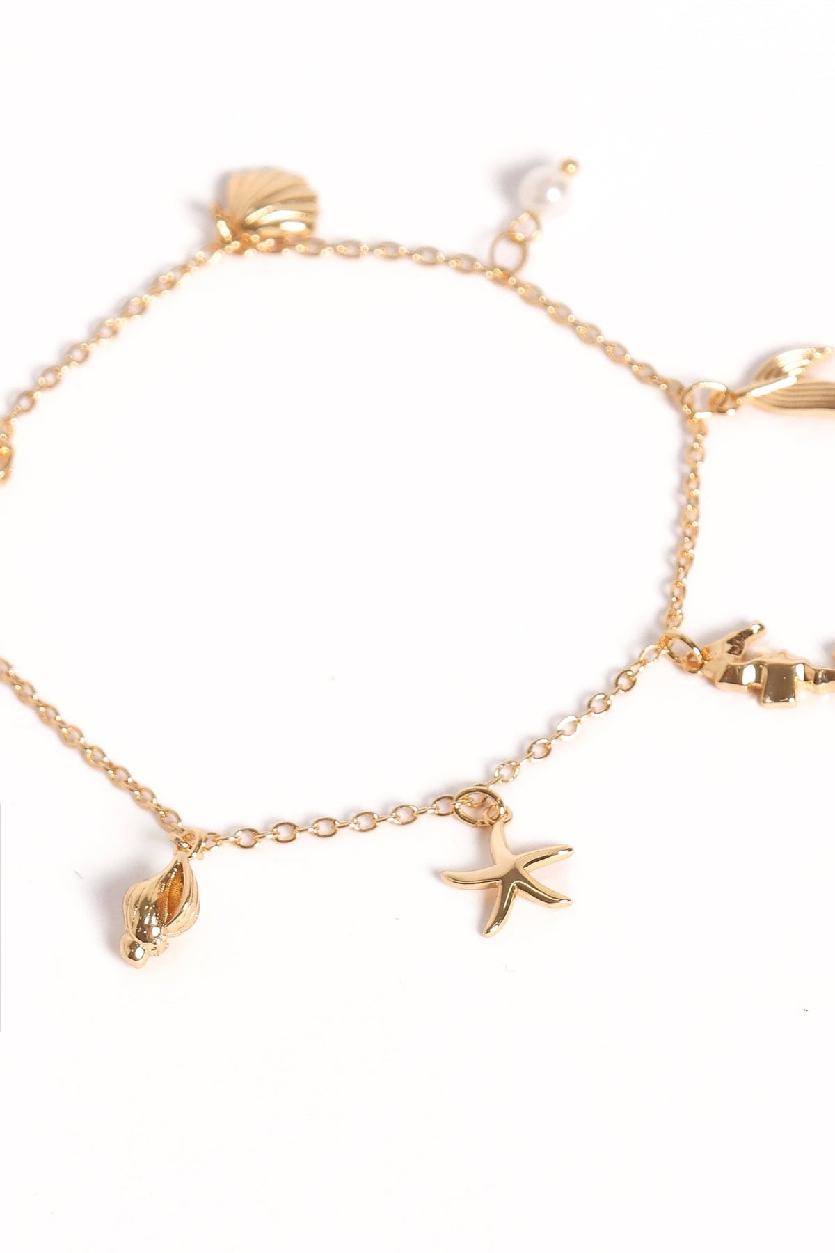Alex Charm Bracelet in Gold – view 2 of 5