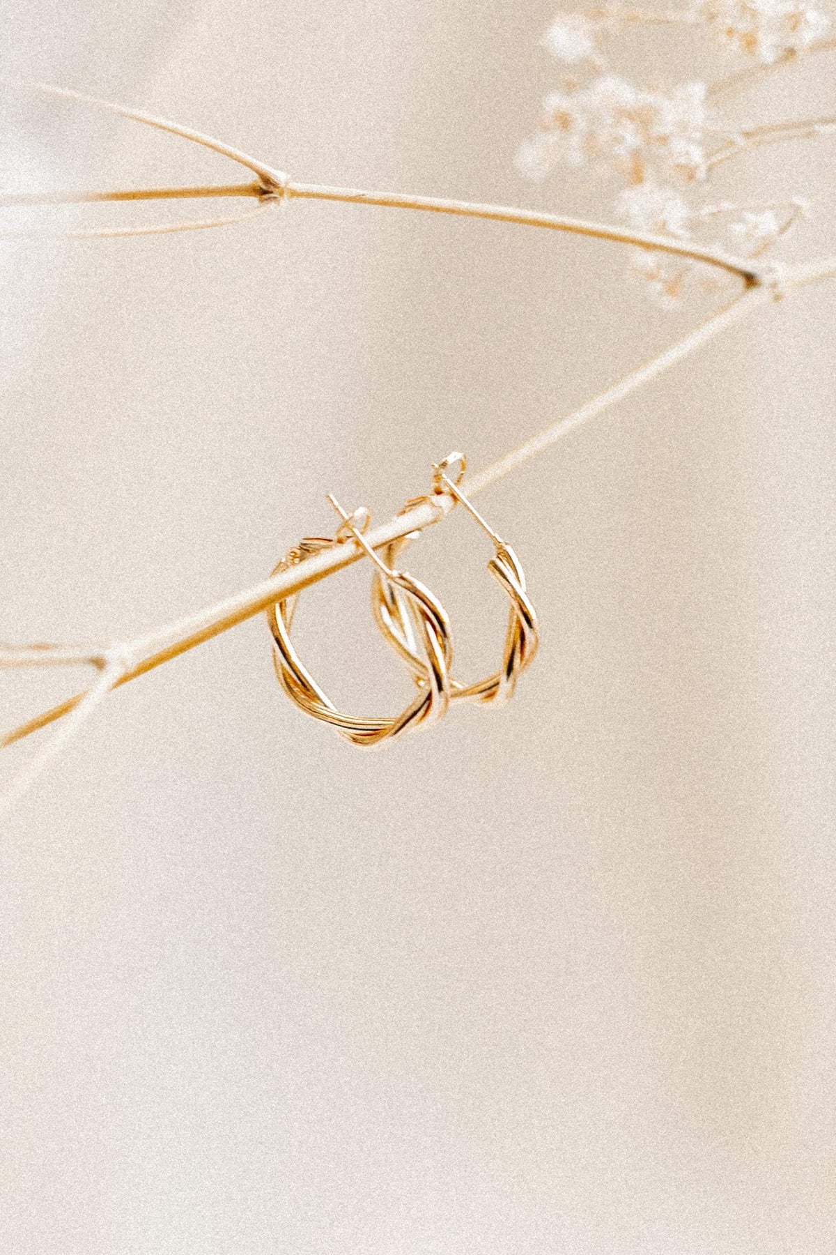 Armina Earrings in Gold – view 1 of 4