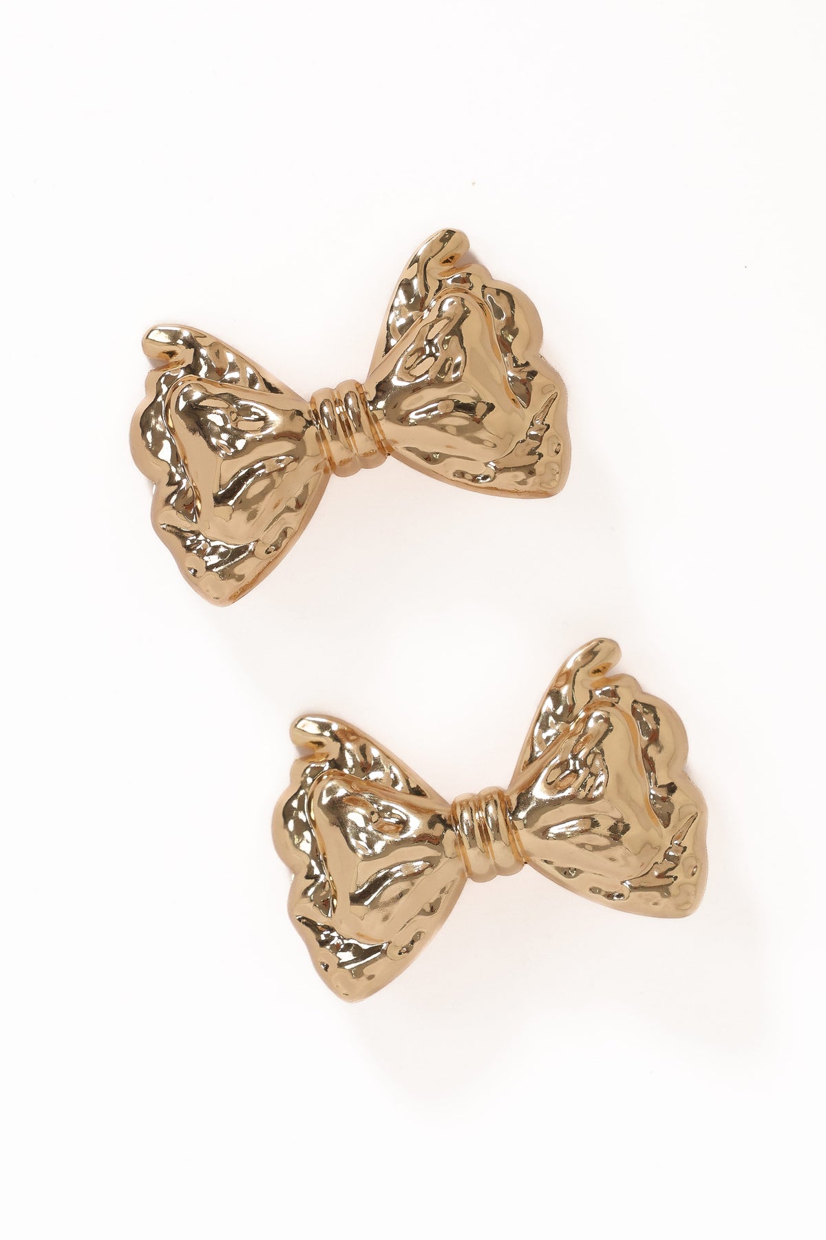 Aspen Hair Bow Set in Gold – view 3 of 3