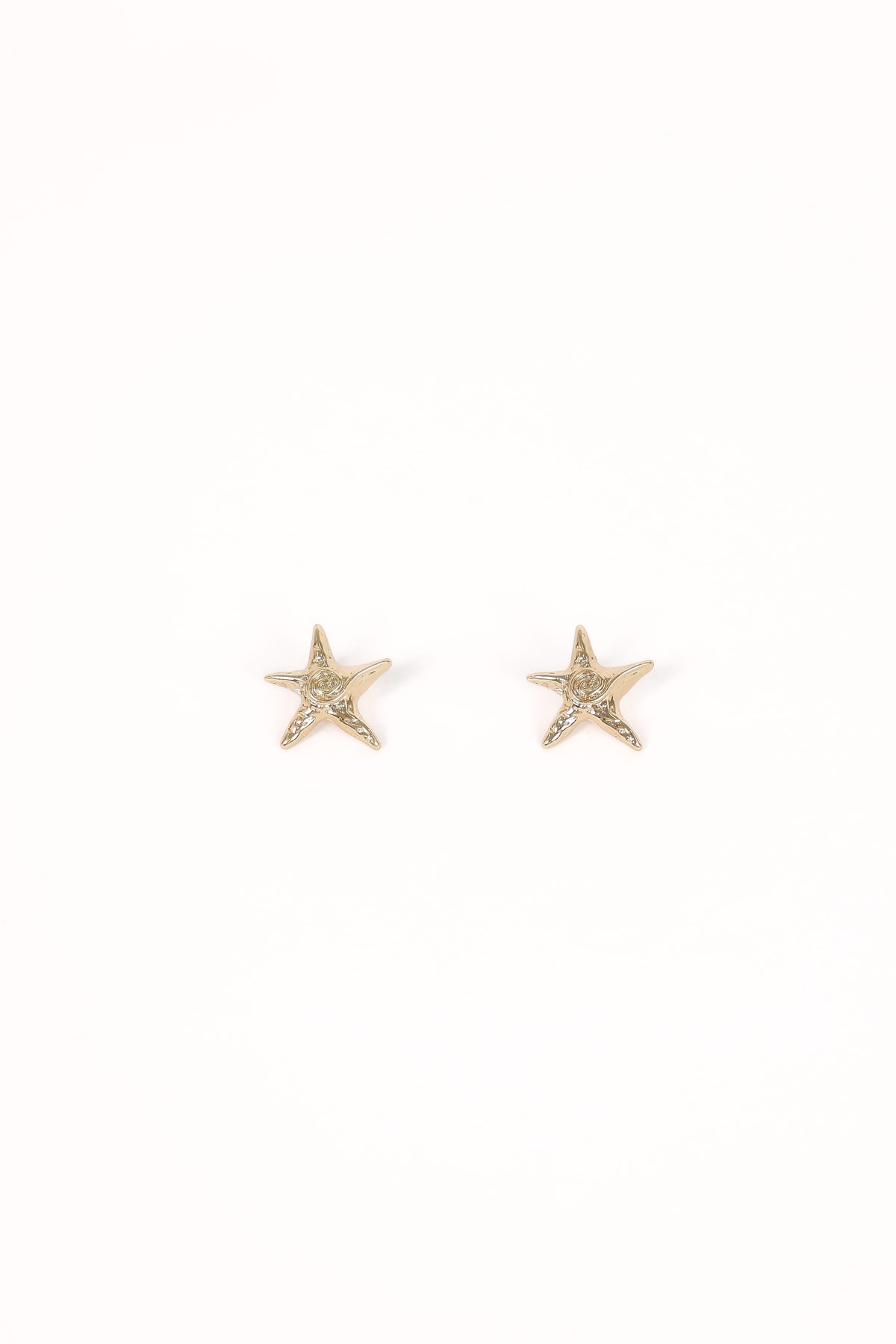 Bliss Starfish Earrings in Gold – view 3 of 5