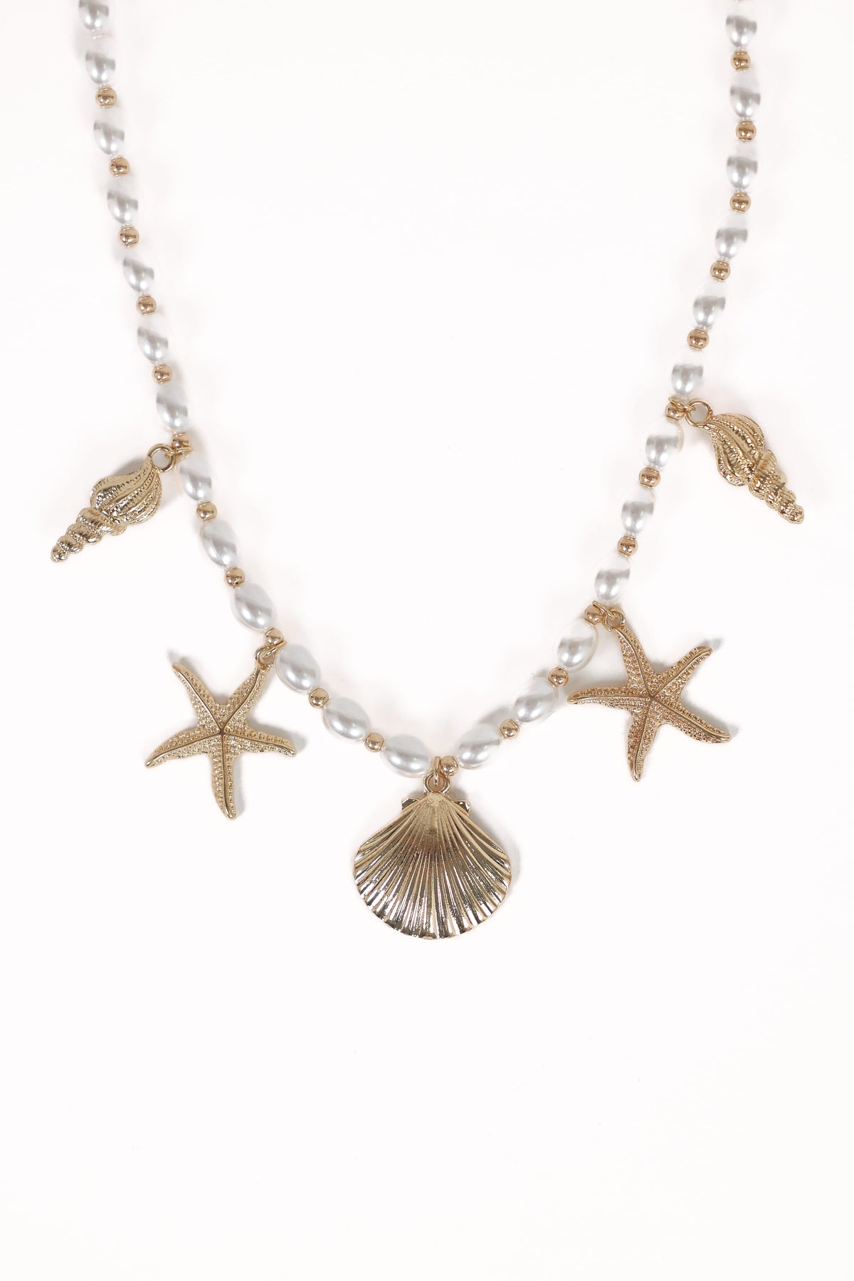 Costa Necklace in Pearl – view 3 of 4