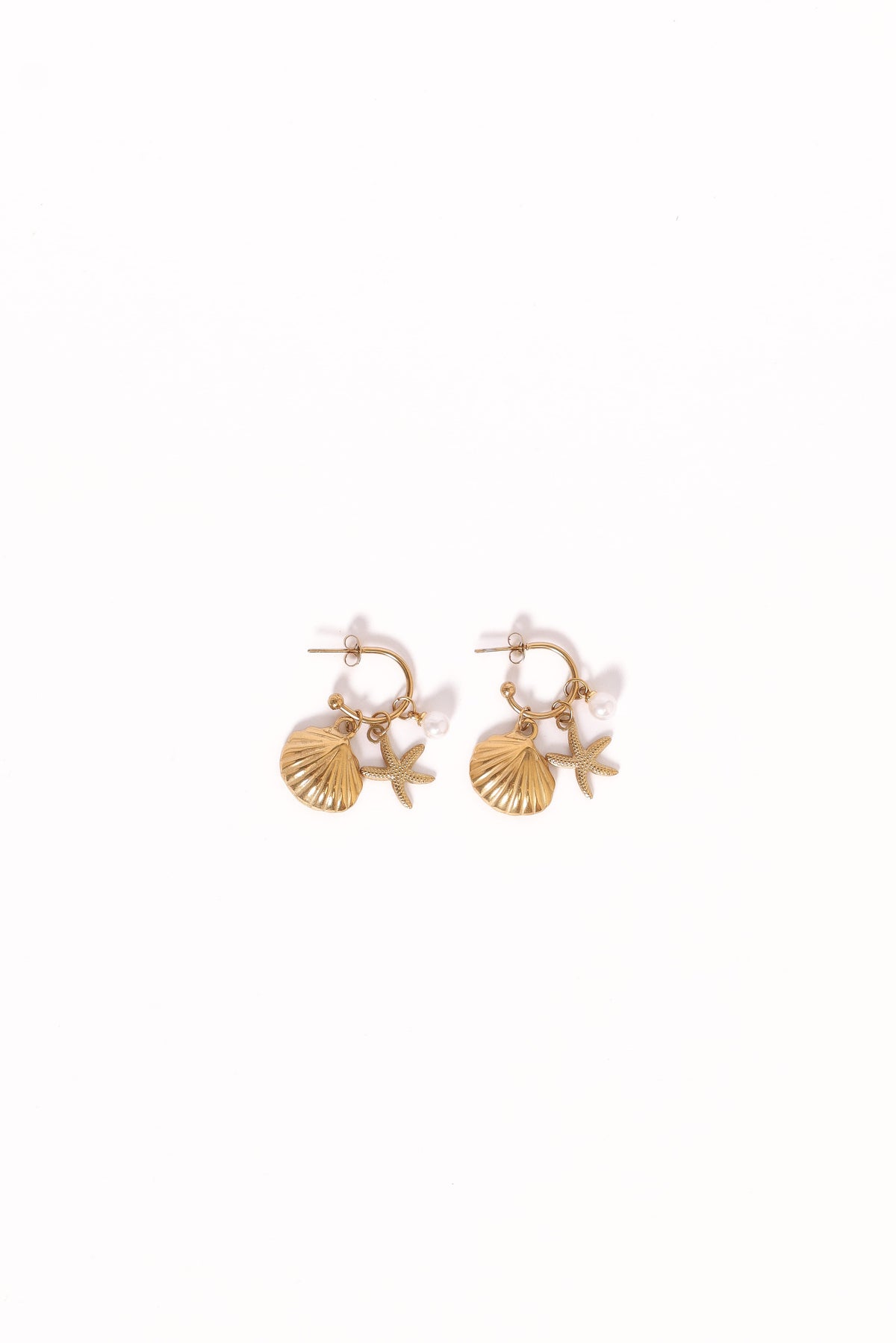 Cypress Earrings in Gold – view 2 of 5