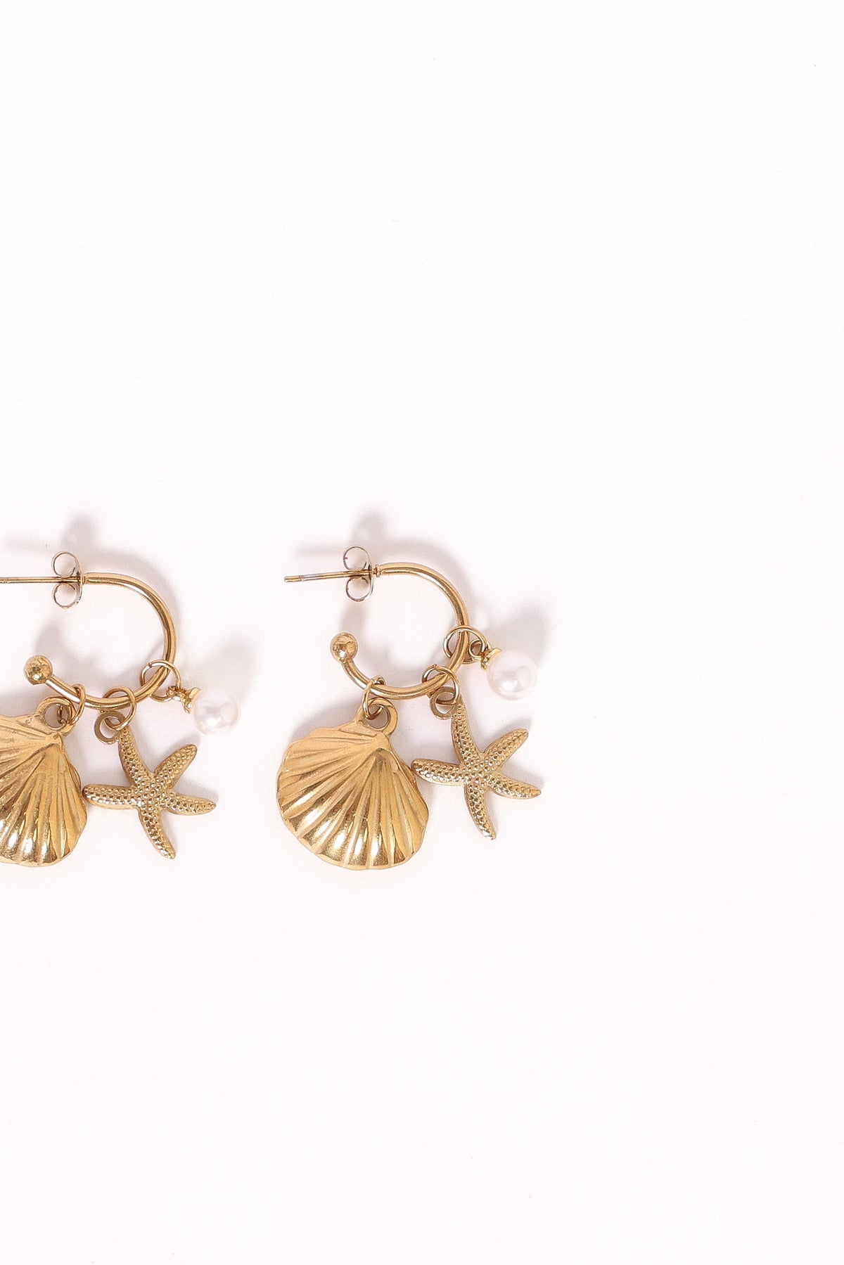 Cypress Earrings in Gold – view 3 of 5