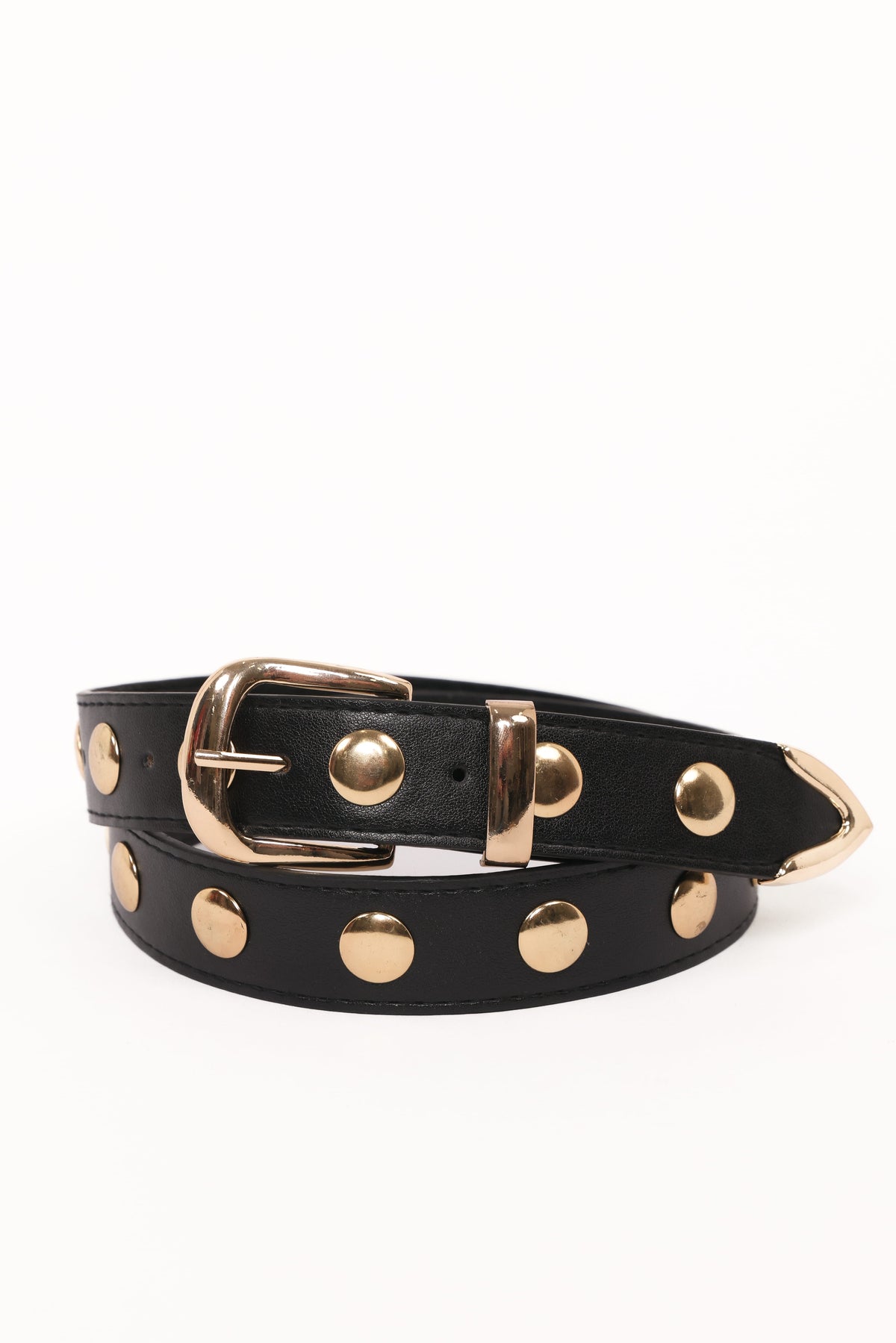 Dallas Studded Belt in Black – view 5 of 5