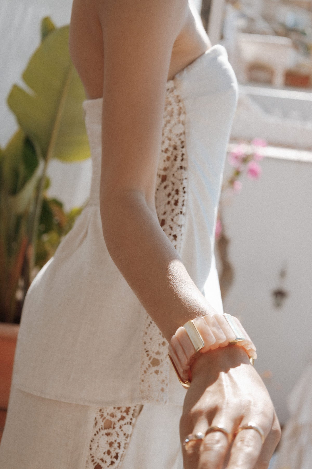 Eleanor Bracelet in Blush Pink – view 4 of 4