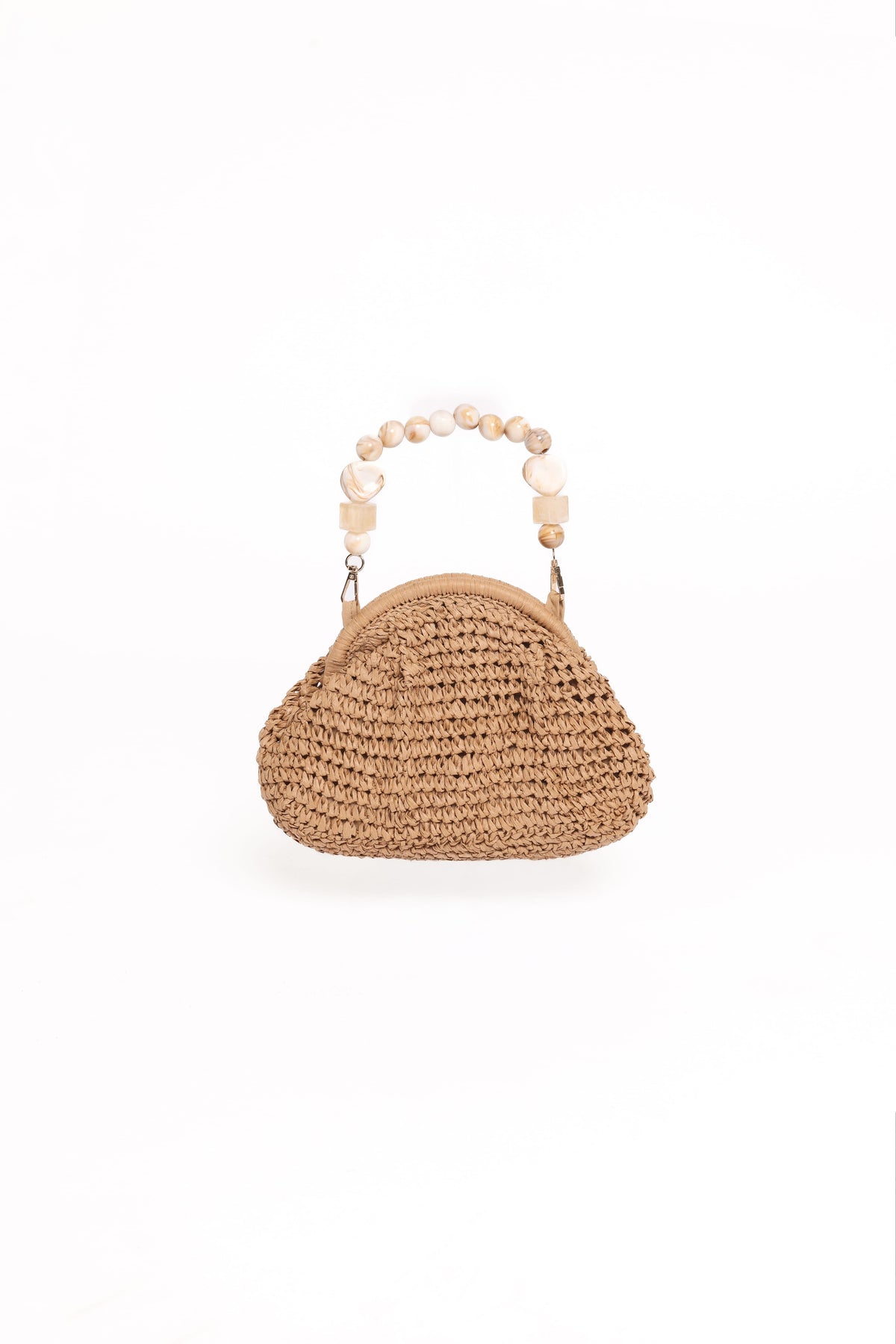 Elora Woven Bag in Tan – view 3 of 4
