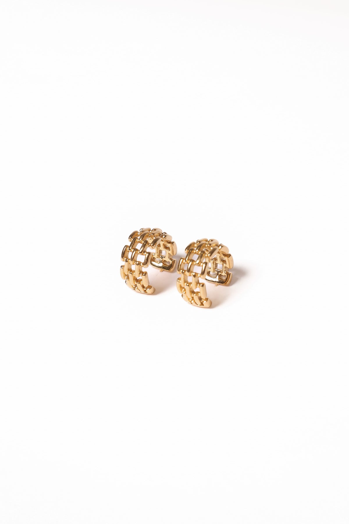 Fleur Earrings in Gold – view 3 of 3