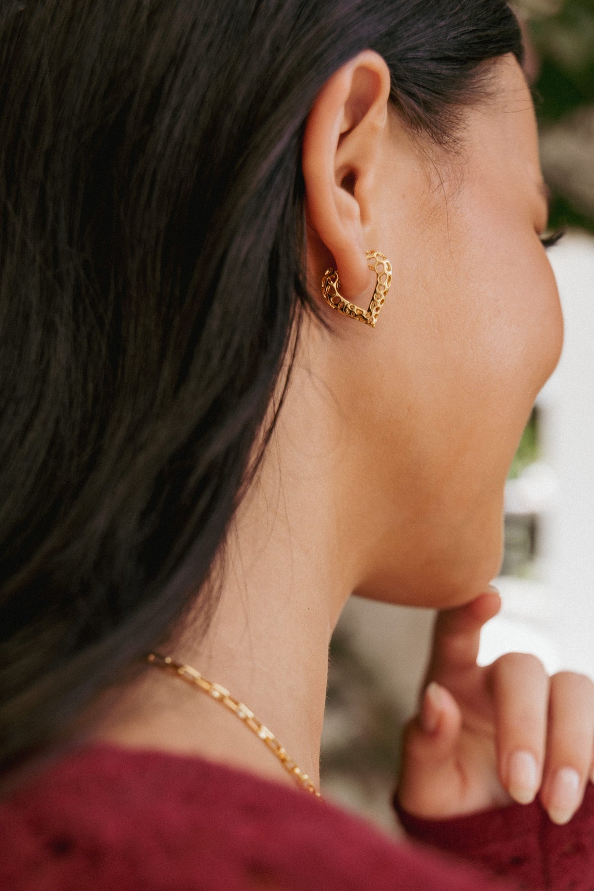 Florence Earrings in Gold – view 1 of 3