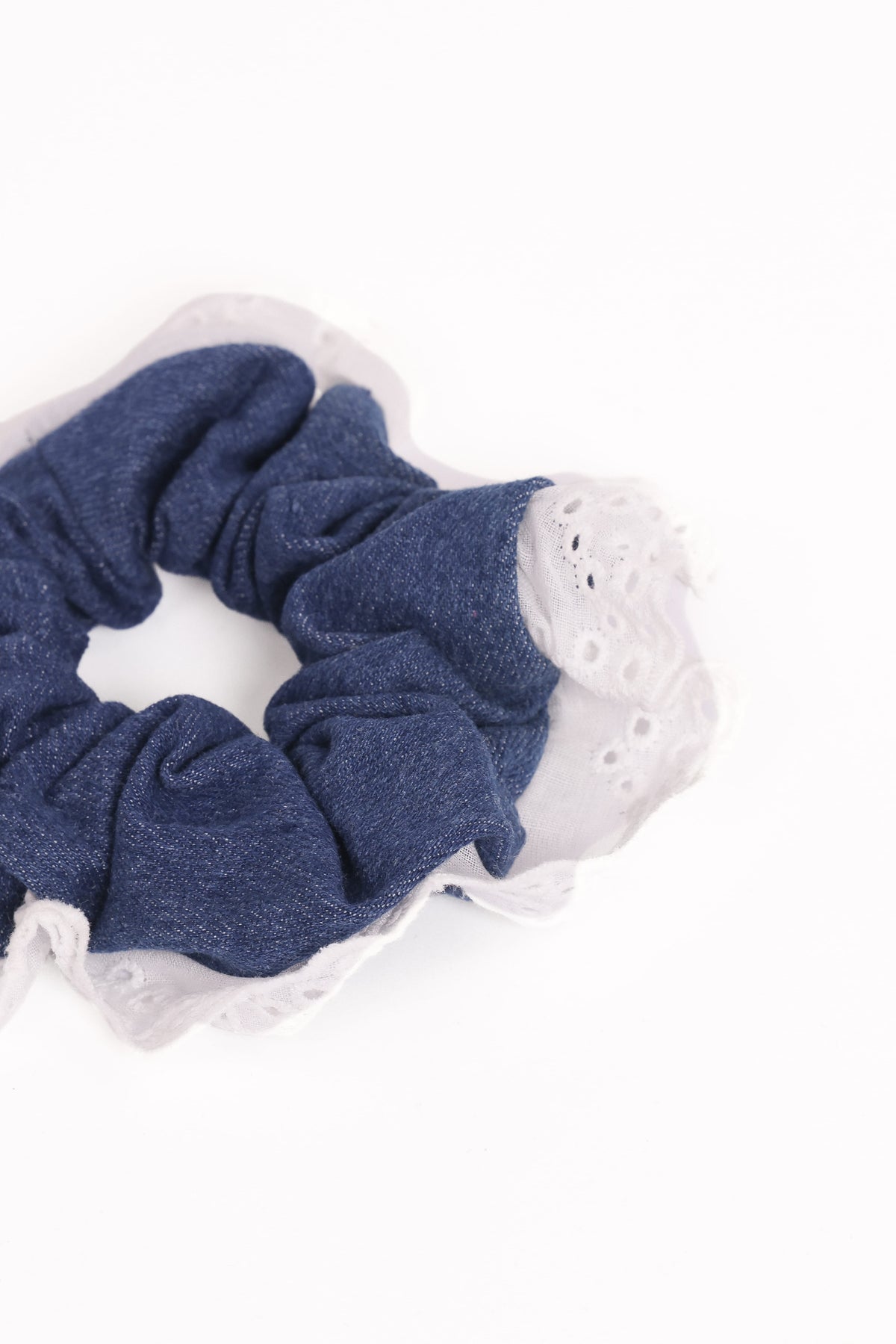 Georgia Scrunchie in Dark Blue – view 2 of 2