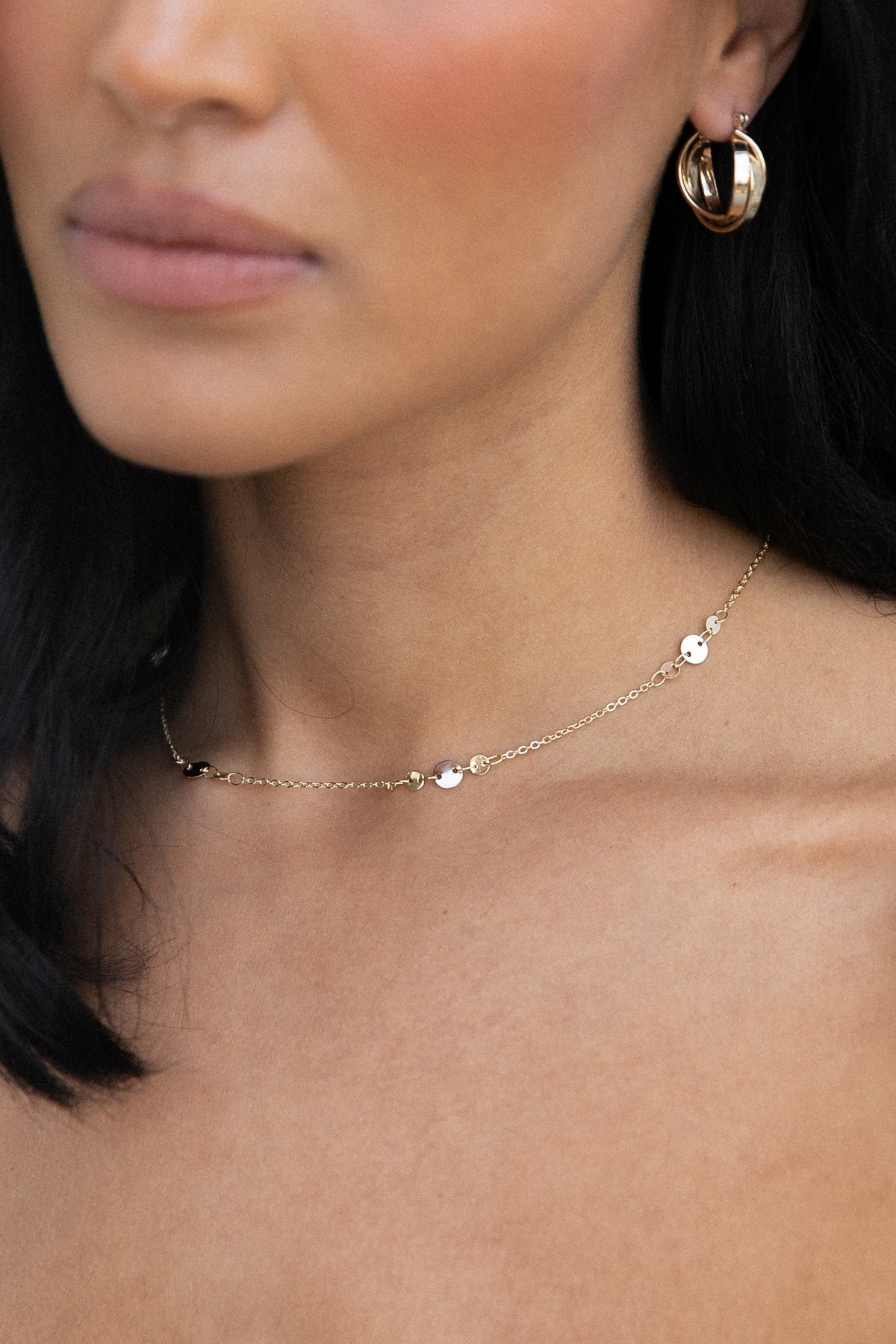 Glimmer Dainty Necklace in Gold – view 4 of 4