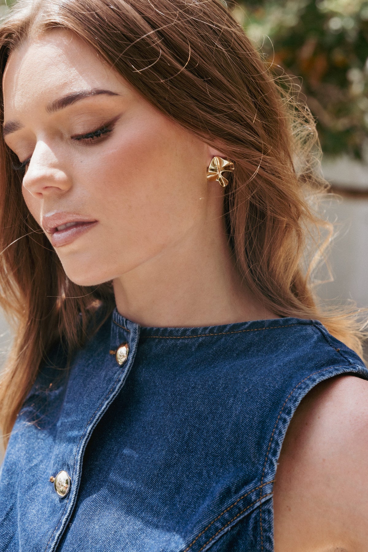 Honey Earrings in Gold – view 1 of 4