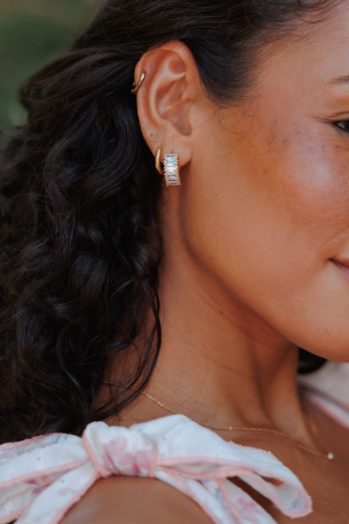 Isla 3 Pack Earrings Set in Multi – view 4 of 11