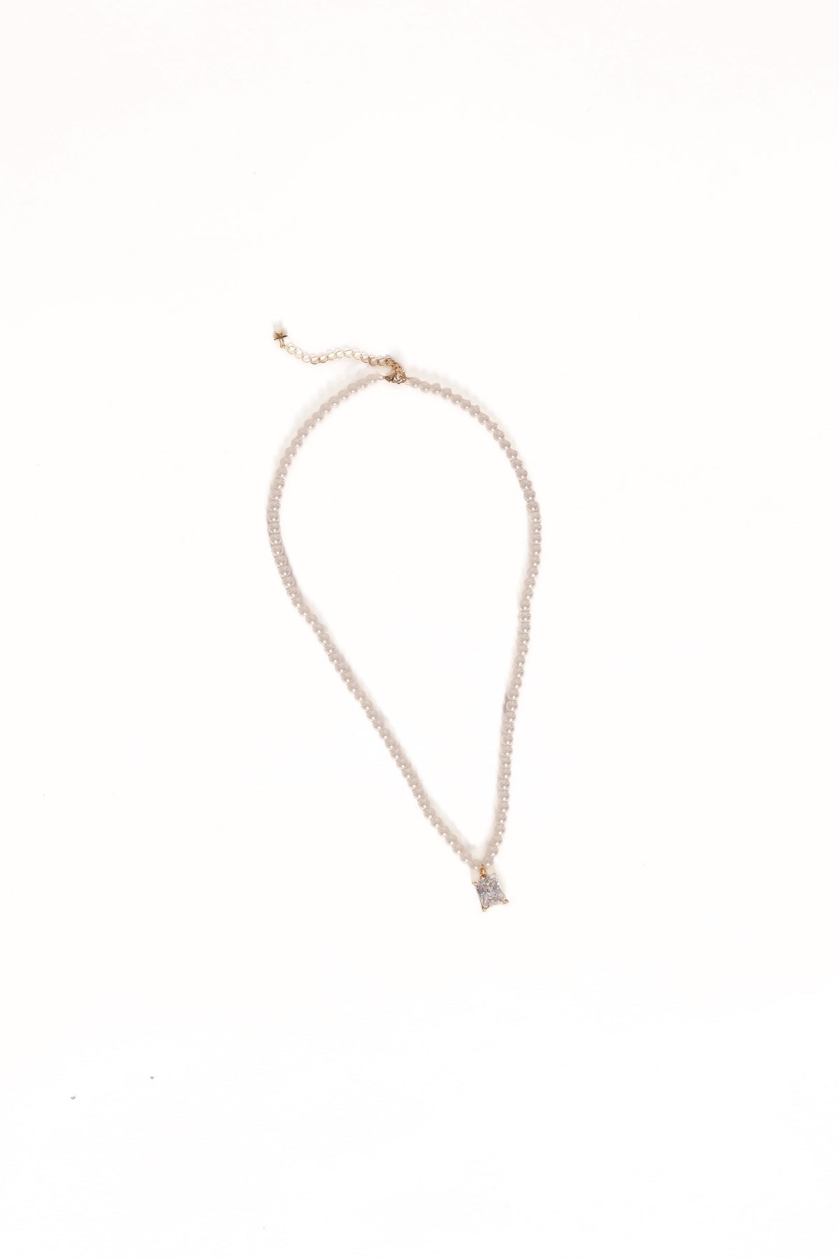 Isobel Necklace in Pearl – view 2 of 2